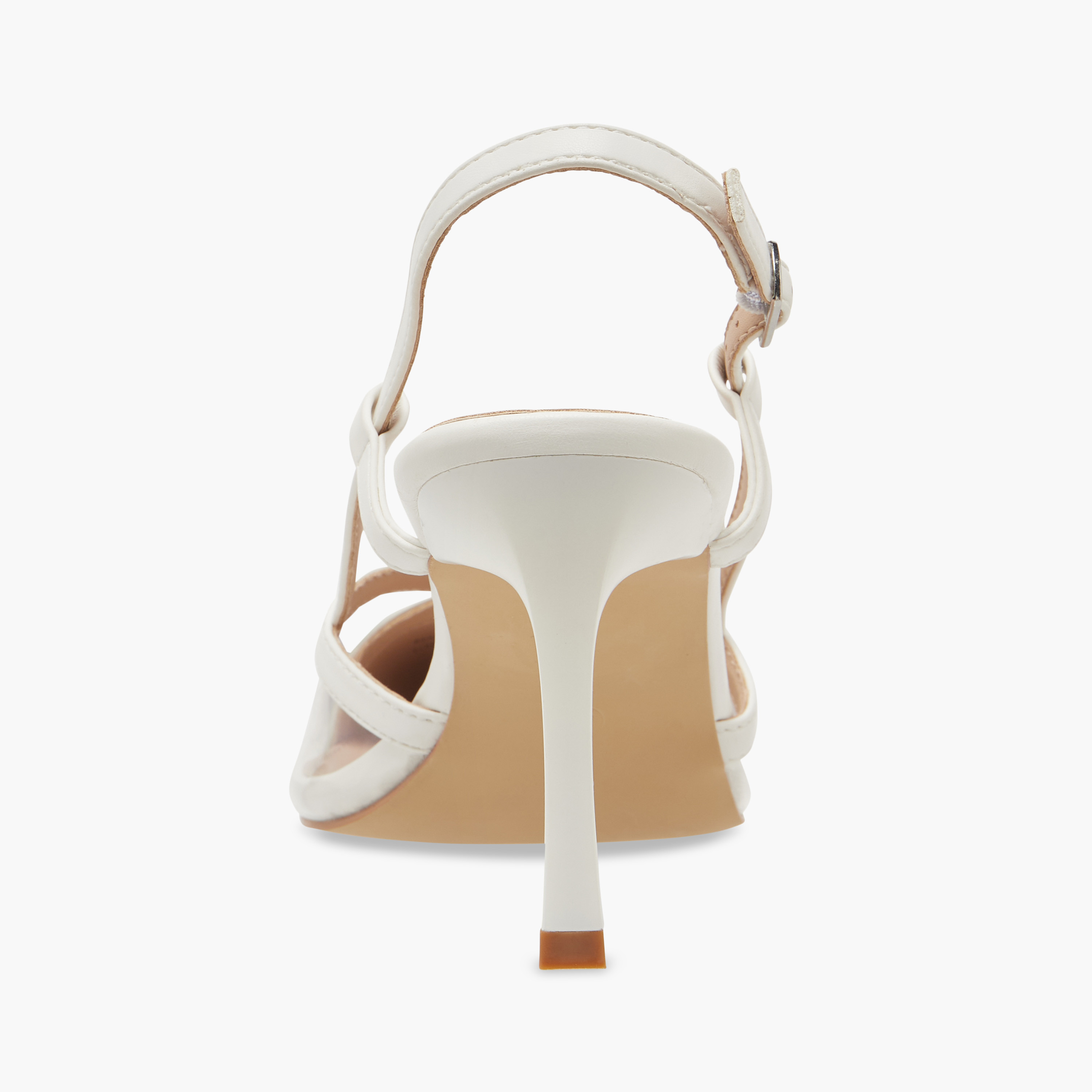 Flora Bella Pointed Toe Slingback Shoes with Flared Heels and Buckle Closure-women-shoes-heels-image-5