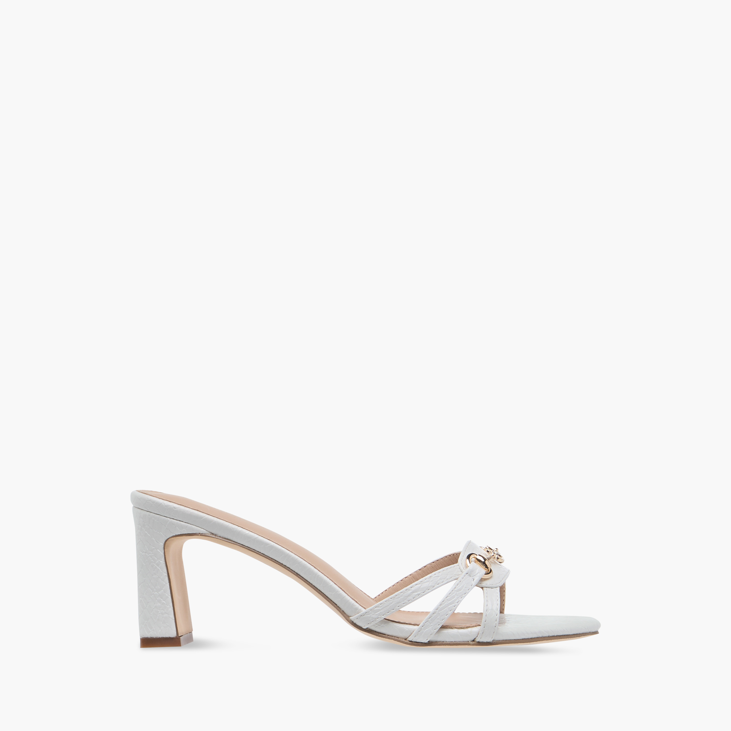 Flora Bella Logo Charm Accent Slip-On Sandals with Block Heels-women-shoes-sandals-heeled-image-3