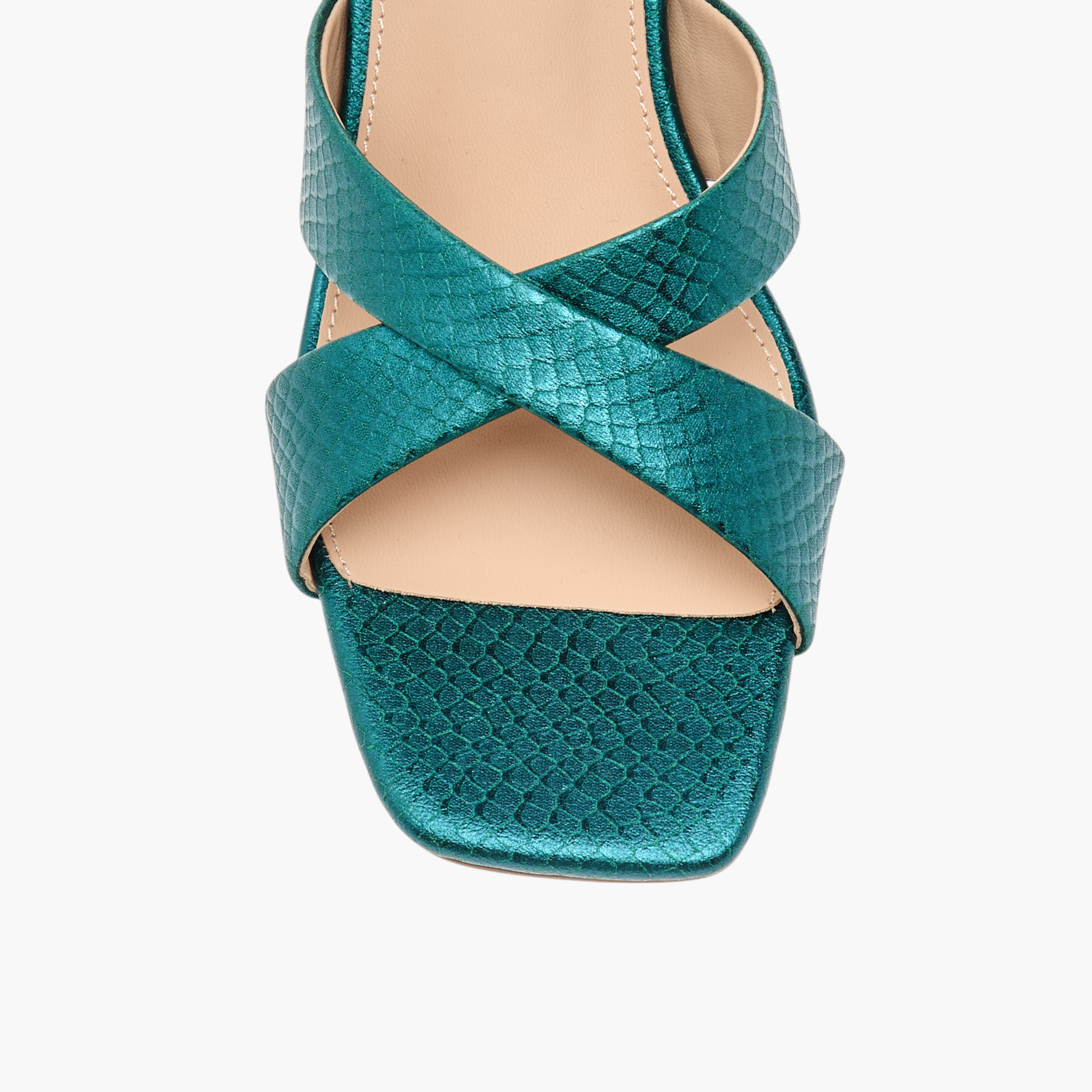 Flora Bella Textured Cross Strap Sandals with Stiletto Heels-women-shoes-sandals-heeled-image-9