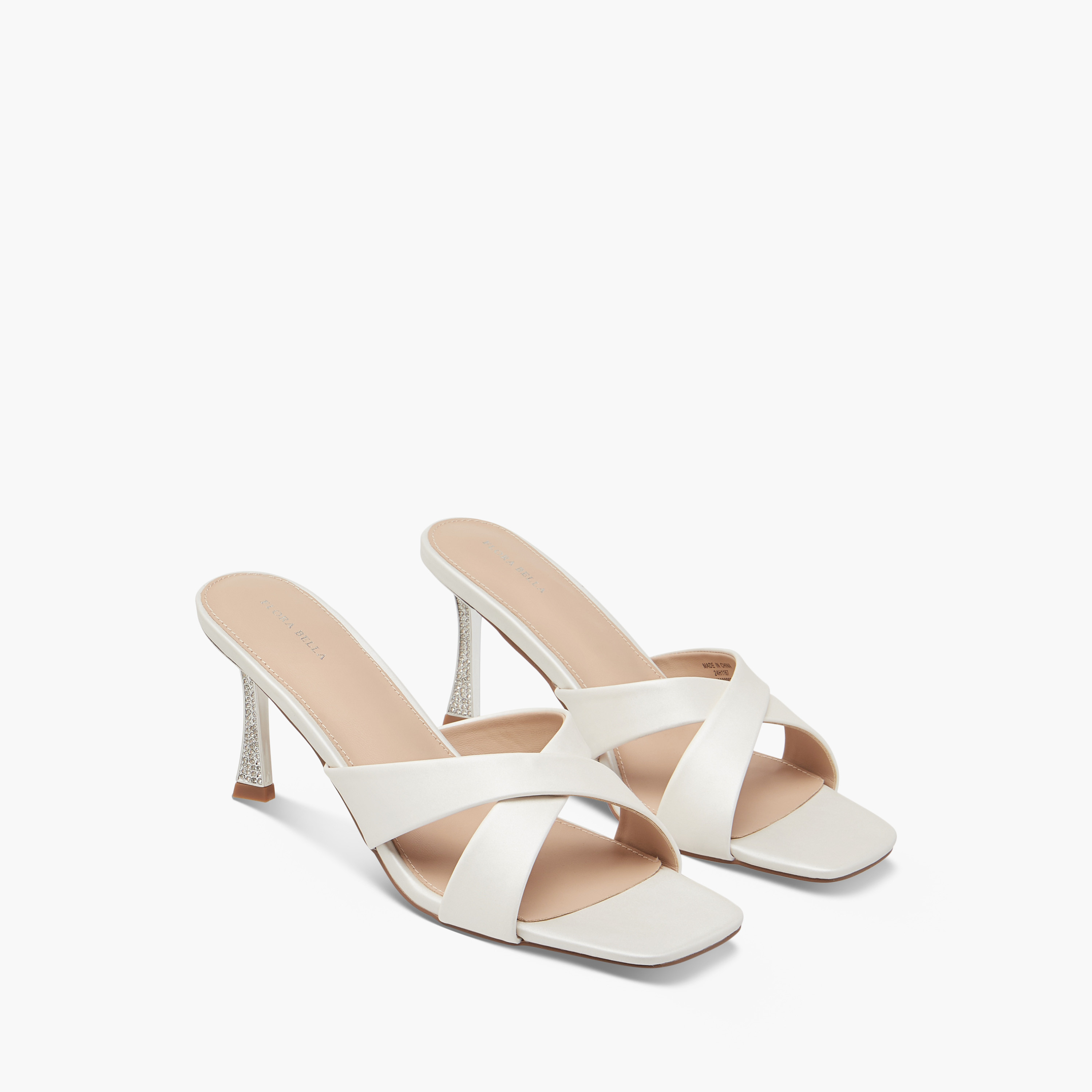 Flora Bella Solid Cross Strap Sandals with Stiletto Heels-women-shoes-sandals-heeled-image-1
