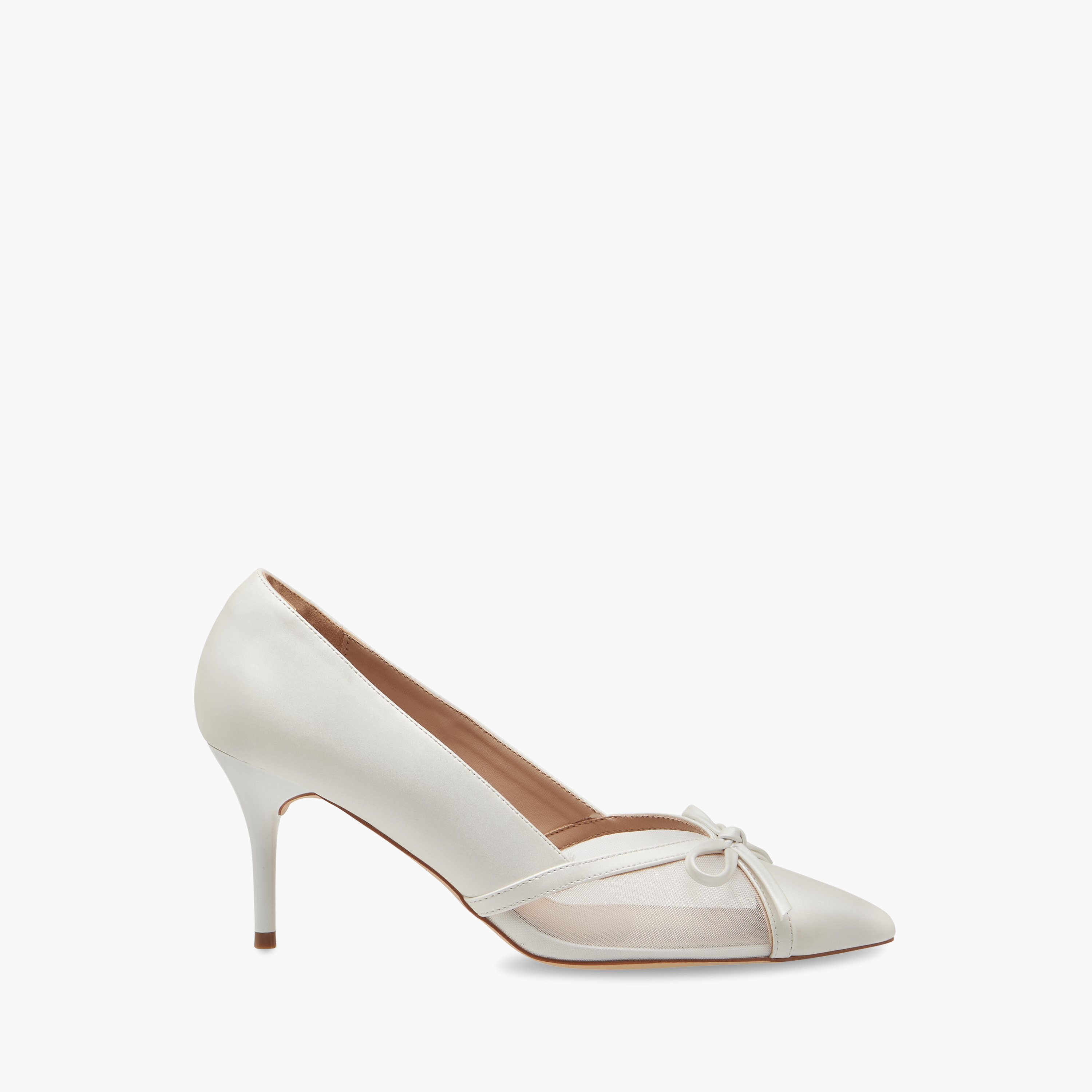 حذاء كلاسيكي سهل الارتداء بارز الملمس بكعب ستيليتو من فلورا بيلا-women-shoes-heels-image-3