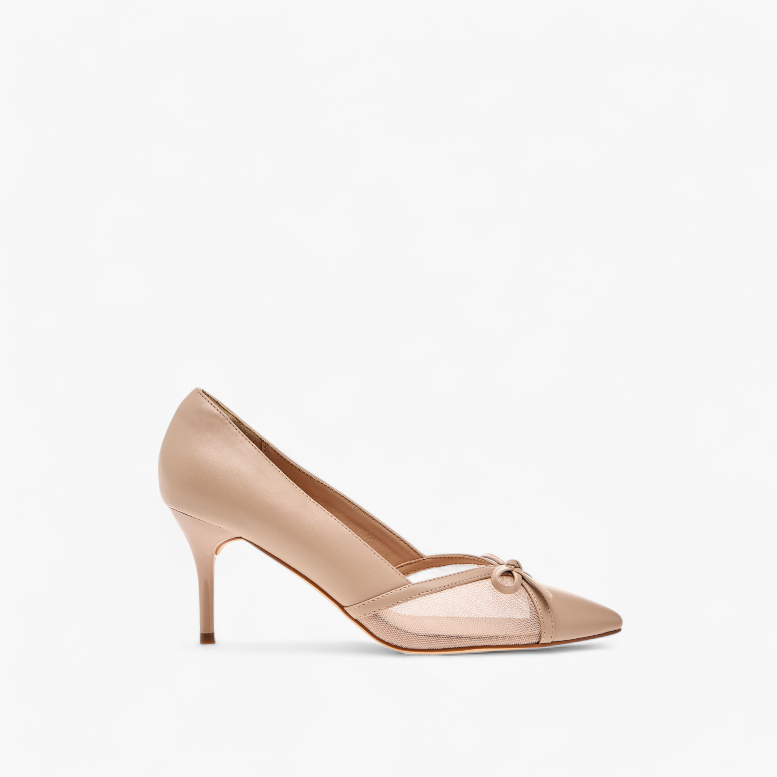 Flora Bella Bow Applique Slip-On Pumps with Stiletto Heels-women-shoes-heels-image-3