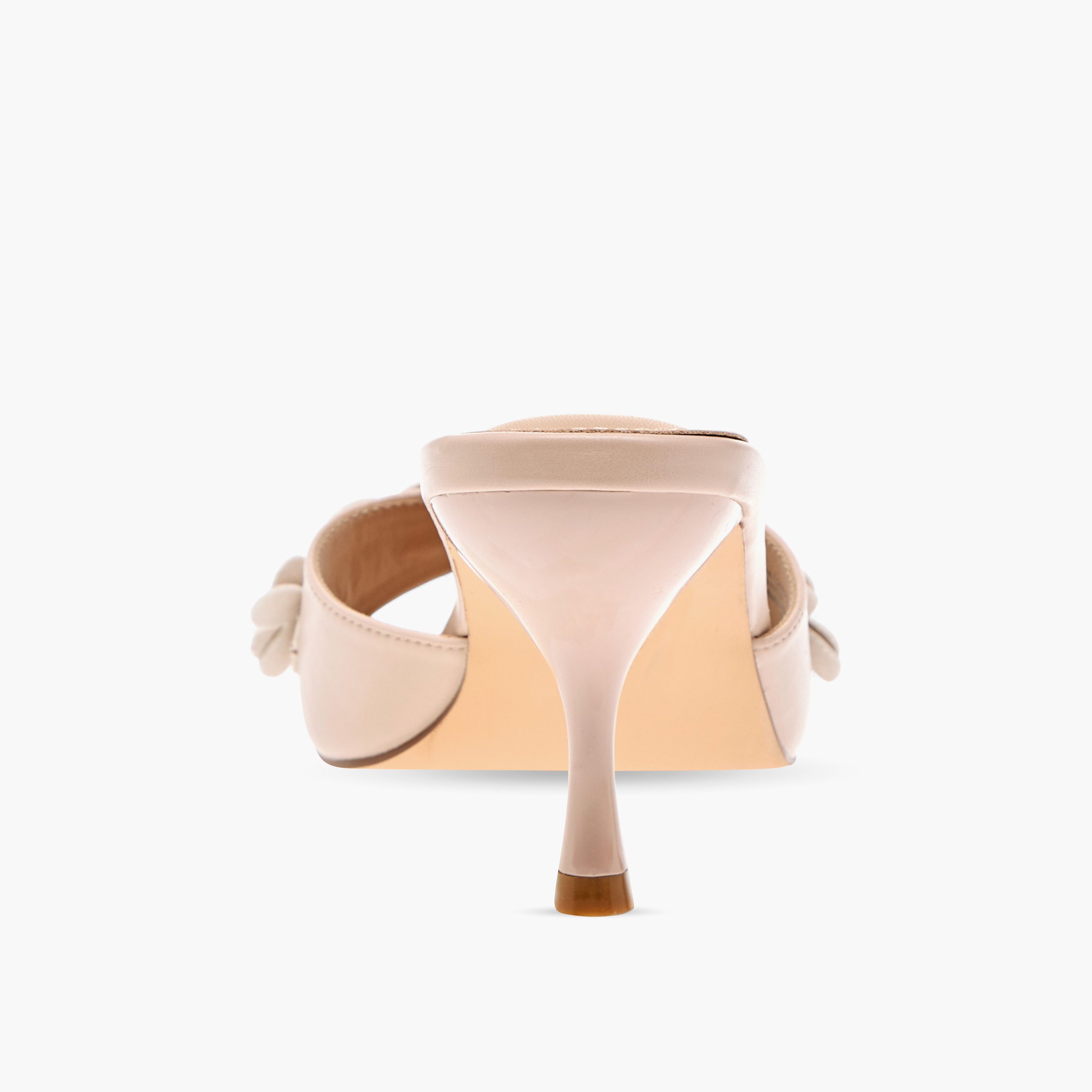 Flora Bella Floral Applique Slip-On Sandals with Flared Heels-women-shoes-sandals-heeled-image-5