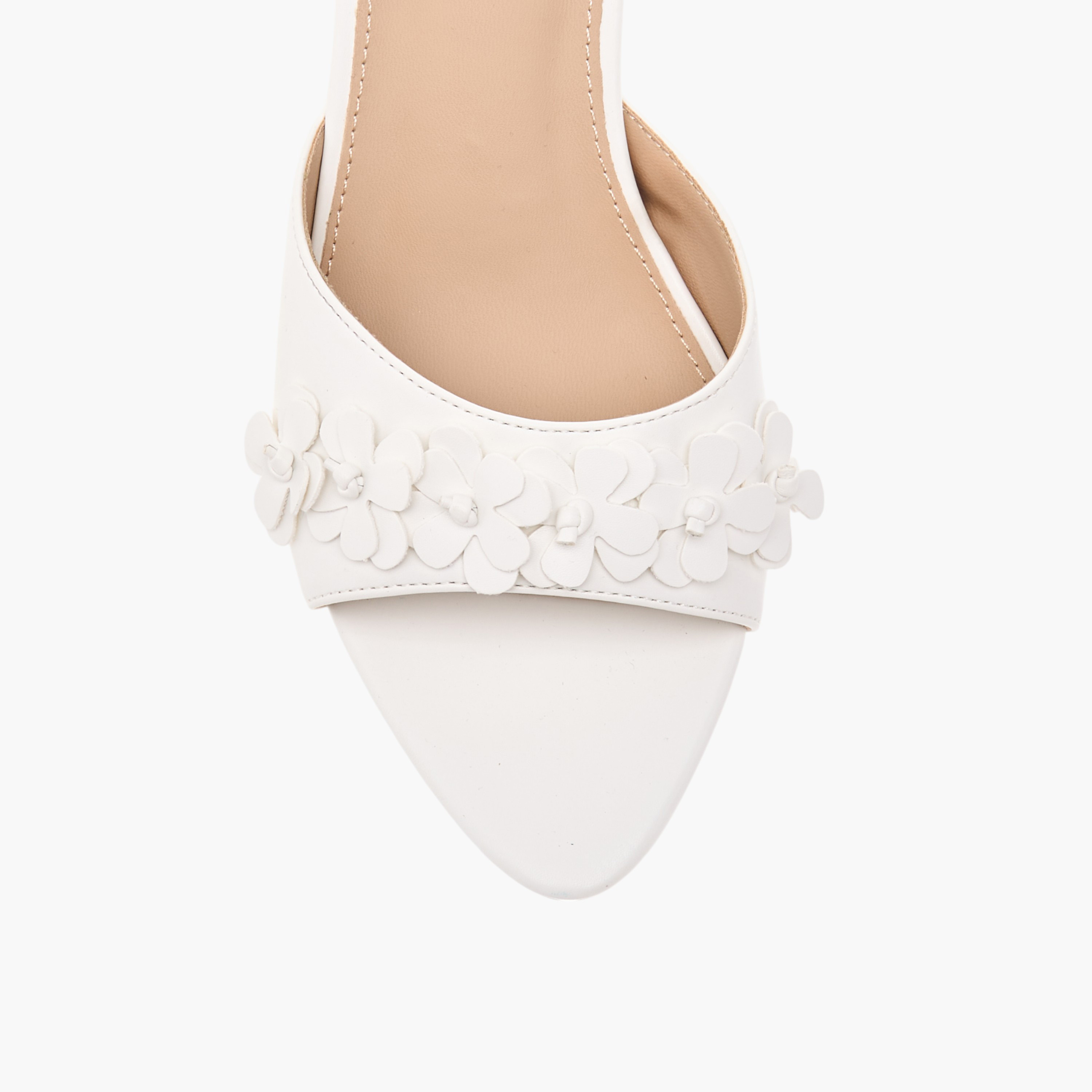 Flora Bella Floral Applique Slip-On Sandals with Flared Heels-women-shoes-sandals-heeled-image-4