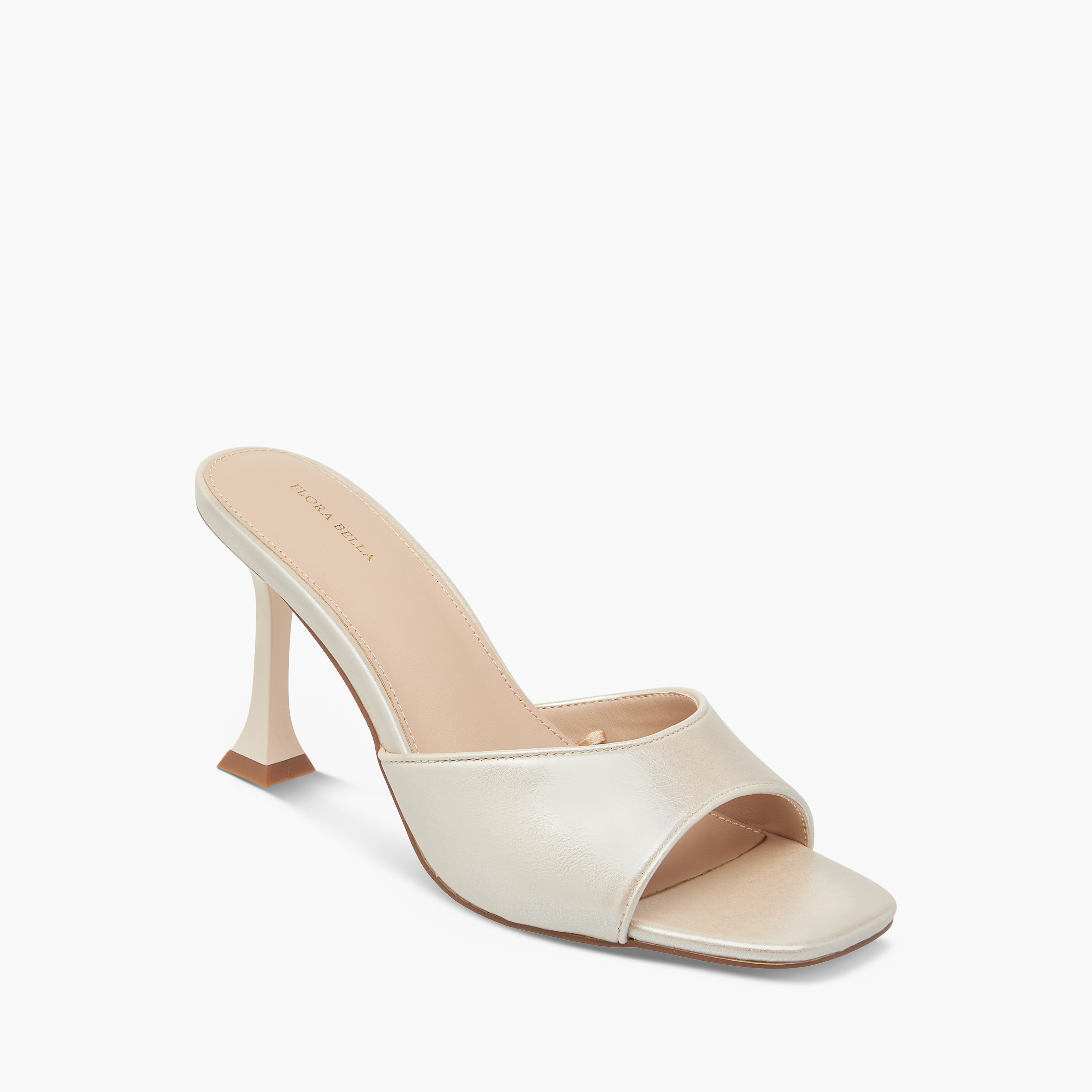 Flora Bella Solid Slip-On Sandals with Flared Heels-women-shoes-sandals-heeled-image-2