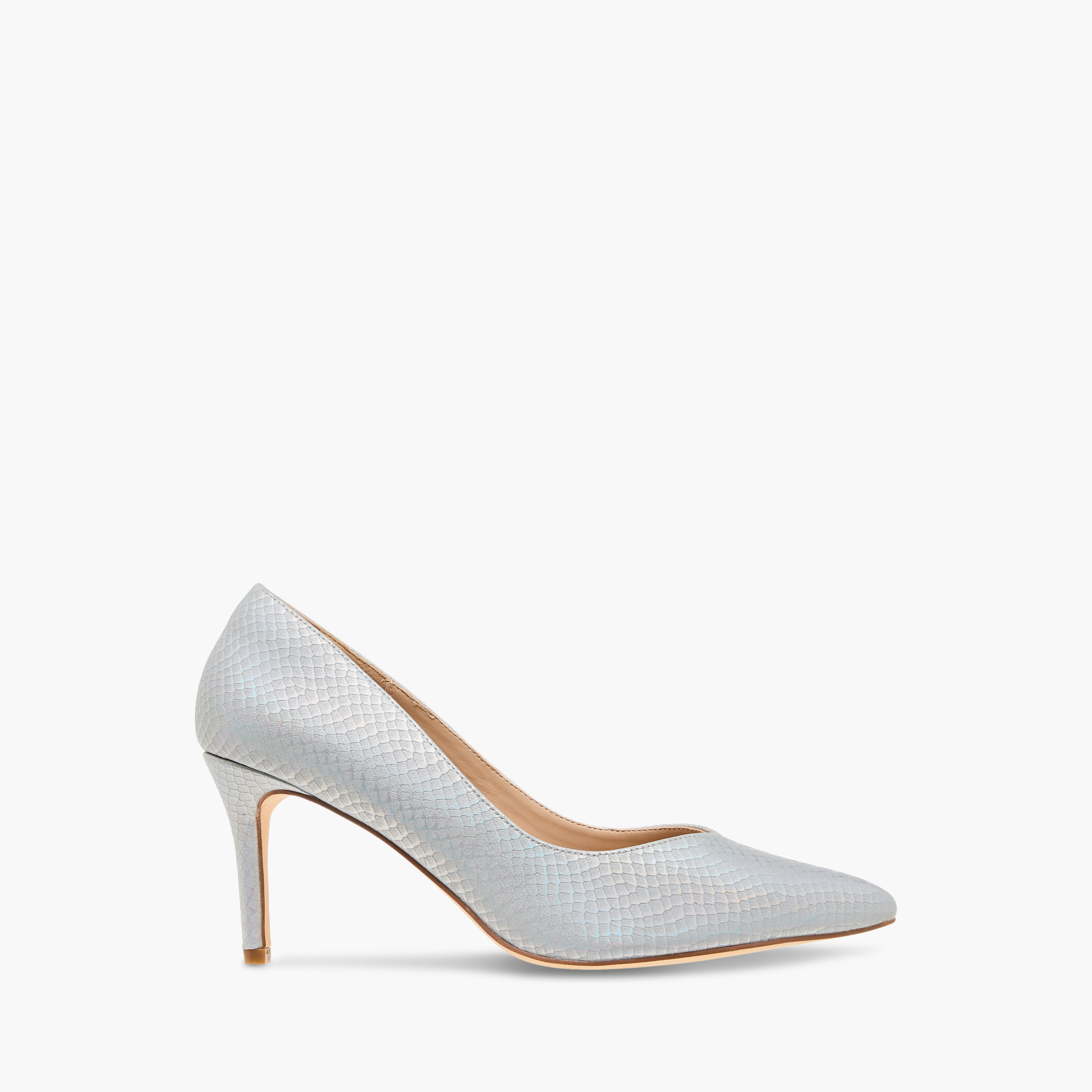 Flora Bella Textured Slip-On Pumps with Stiletto Heels-women-shoes-heels-image-3