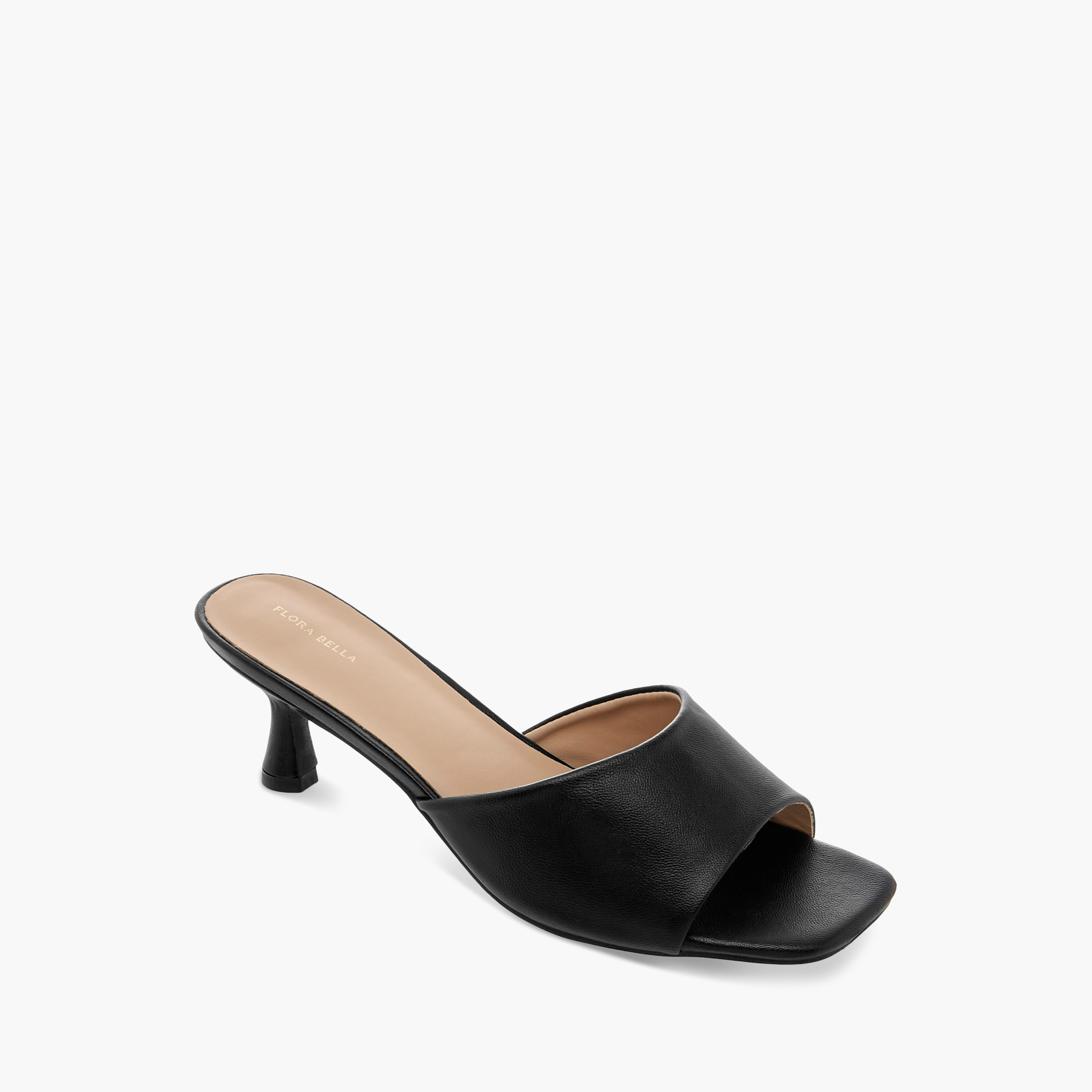 Flora Bella Solid Slip-On Sandals with Flared Heels-women-shoes-sandals-heeled-image-2