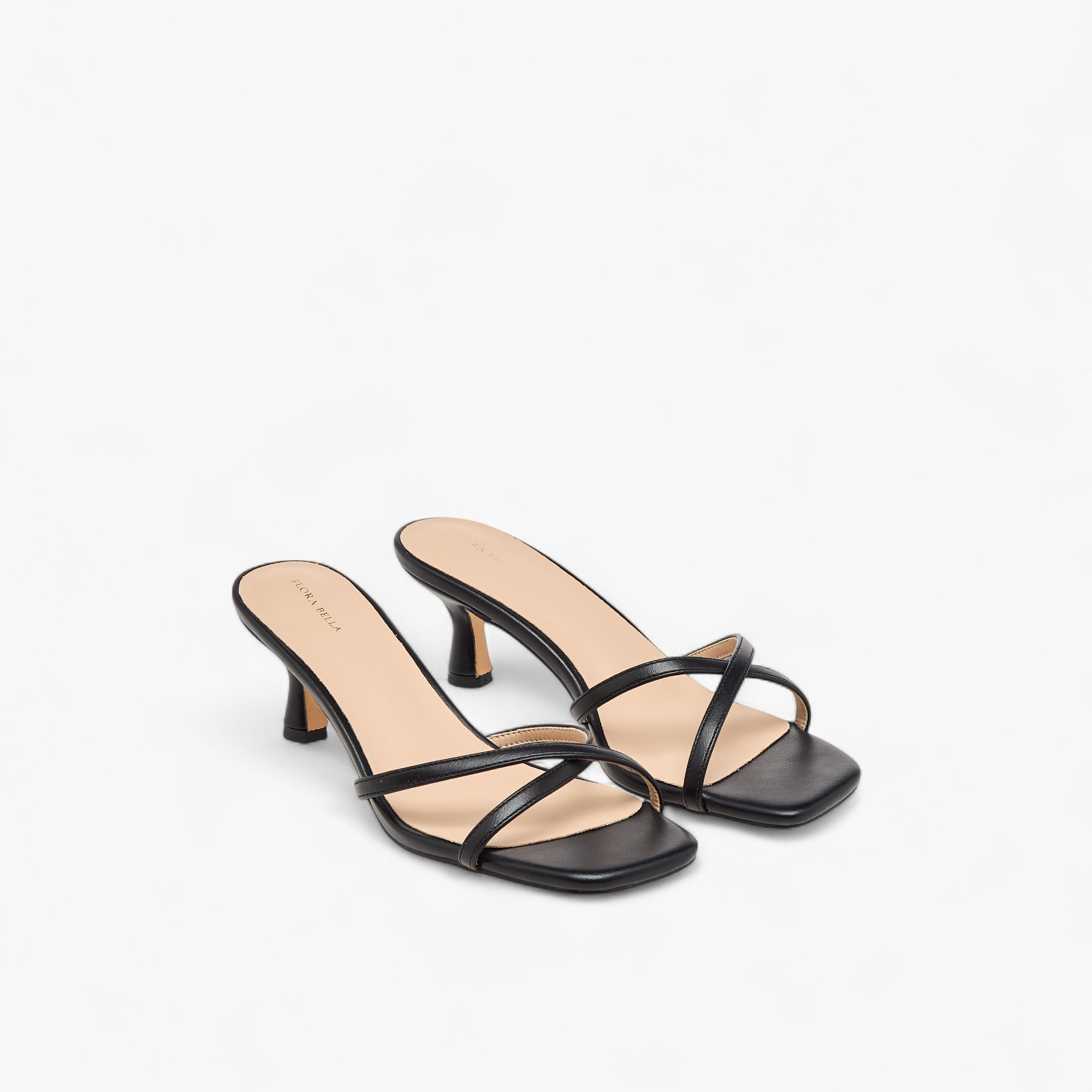 صندل سهل الارتداء بأحزمة رفيعة وكعب صغير من فلورا بيلا-women-shoes-sandals-heeled-image-1