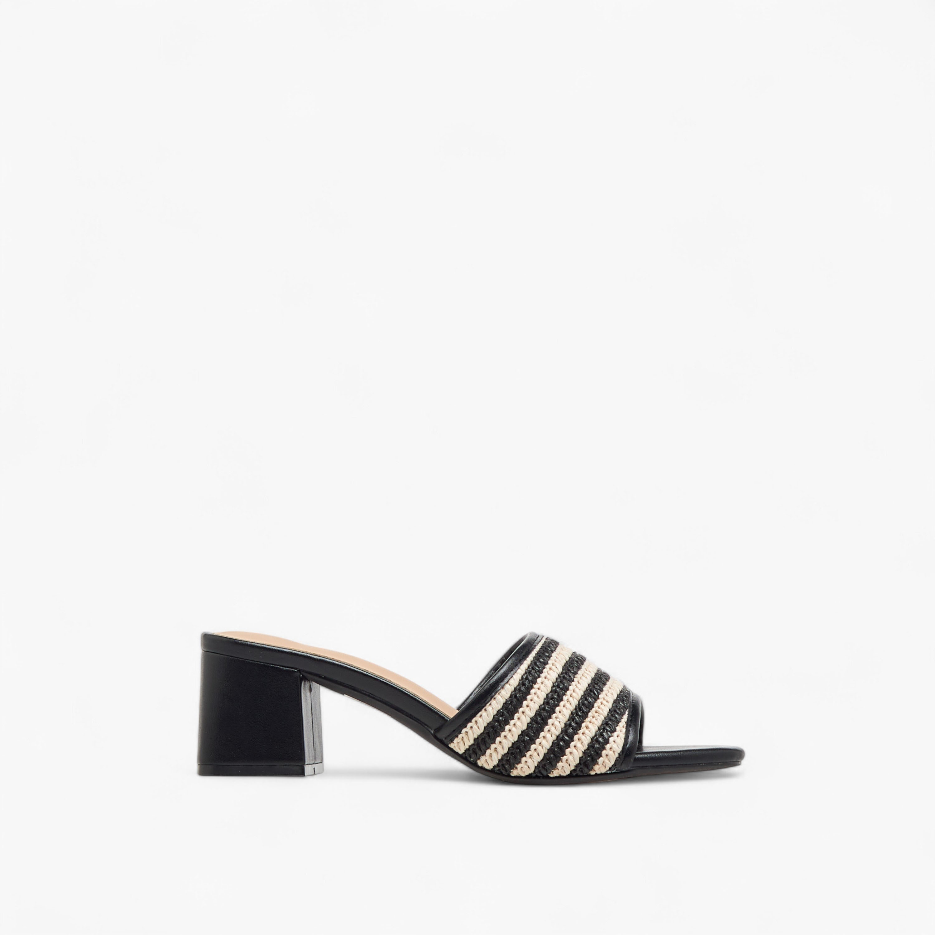Flora Bella Textured Slip-On Sandals with Block Heel-women-shoes-sandals-heeled-image-3