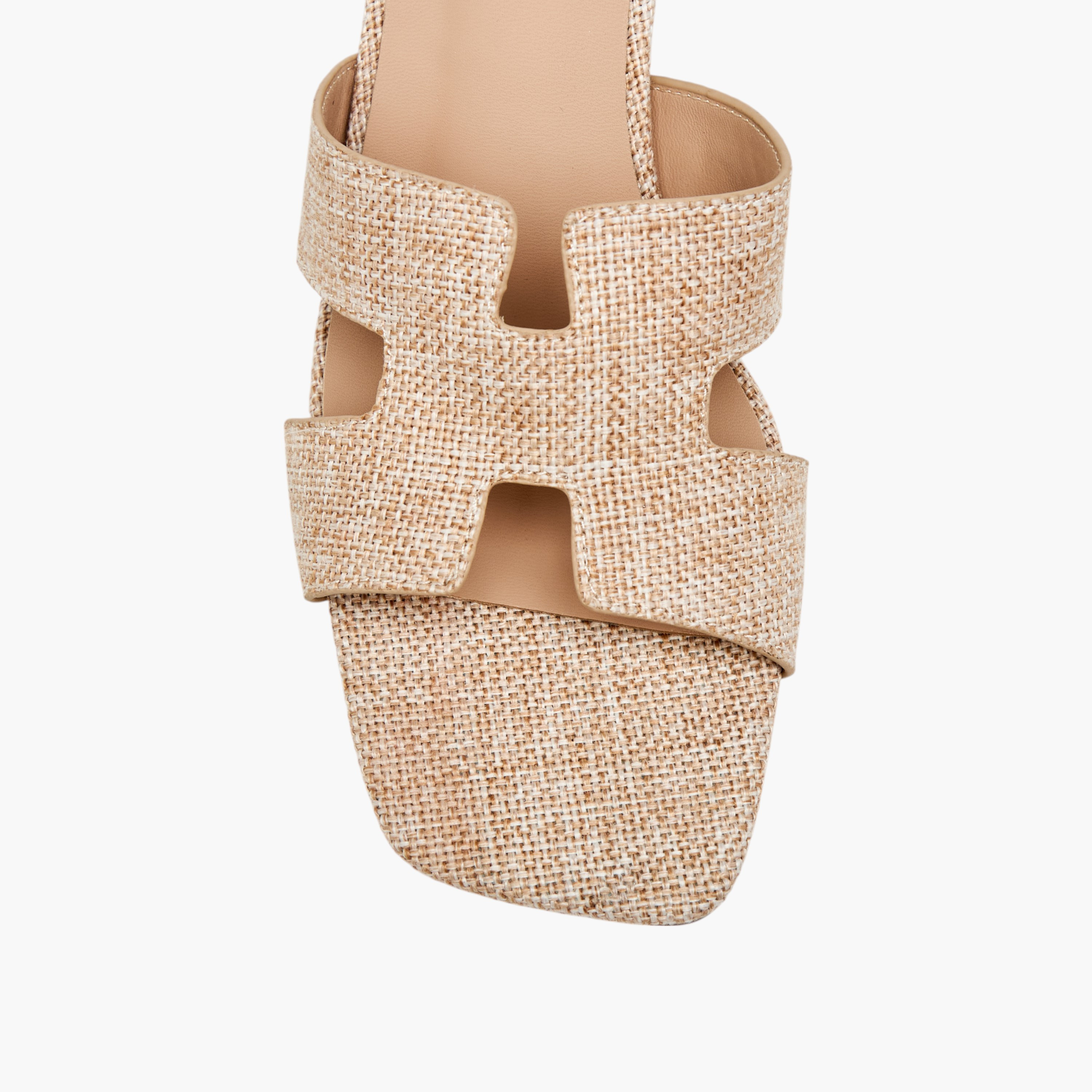 Flora Bella Textured Slip-On Sandals with Block Heel-women-shoes-sandals-heeled-image-4