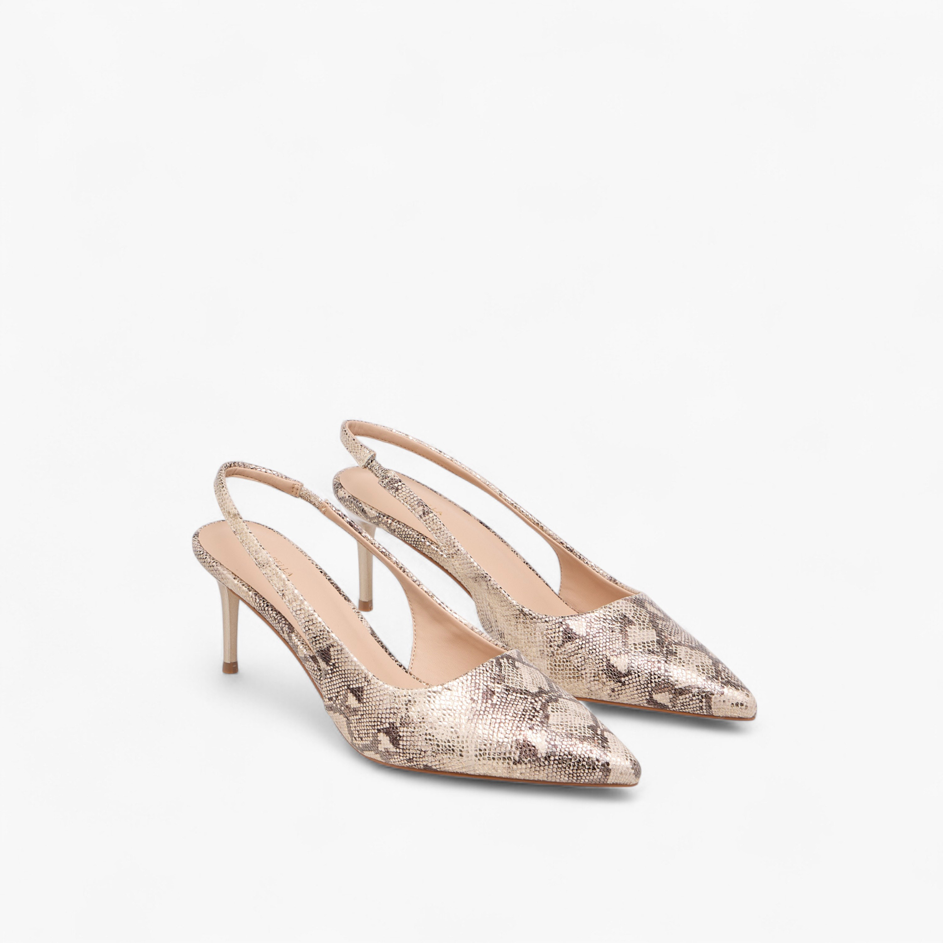 Flora Bella Animal Print Slingback Shoes with Stiletto Heels-women-shoes-heels-image-1
