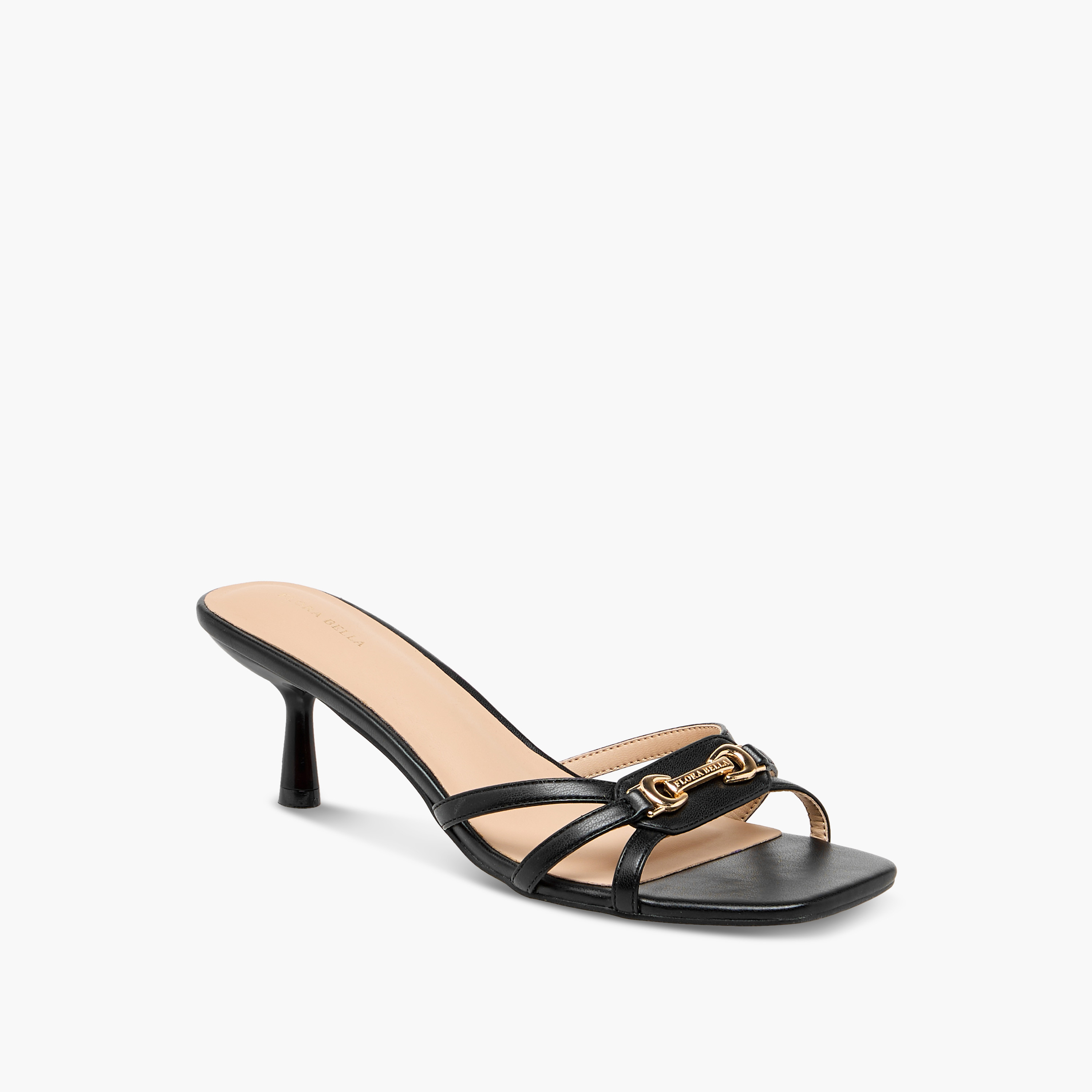 صندل سهل الارتداء بكعب متسع وزينة معدنية من فلورا بيلا-women-shoes-sandals-heeled-image-2