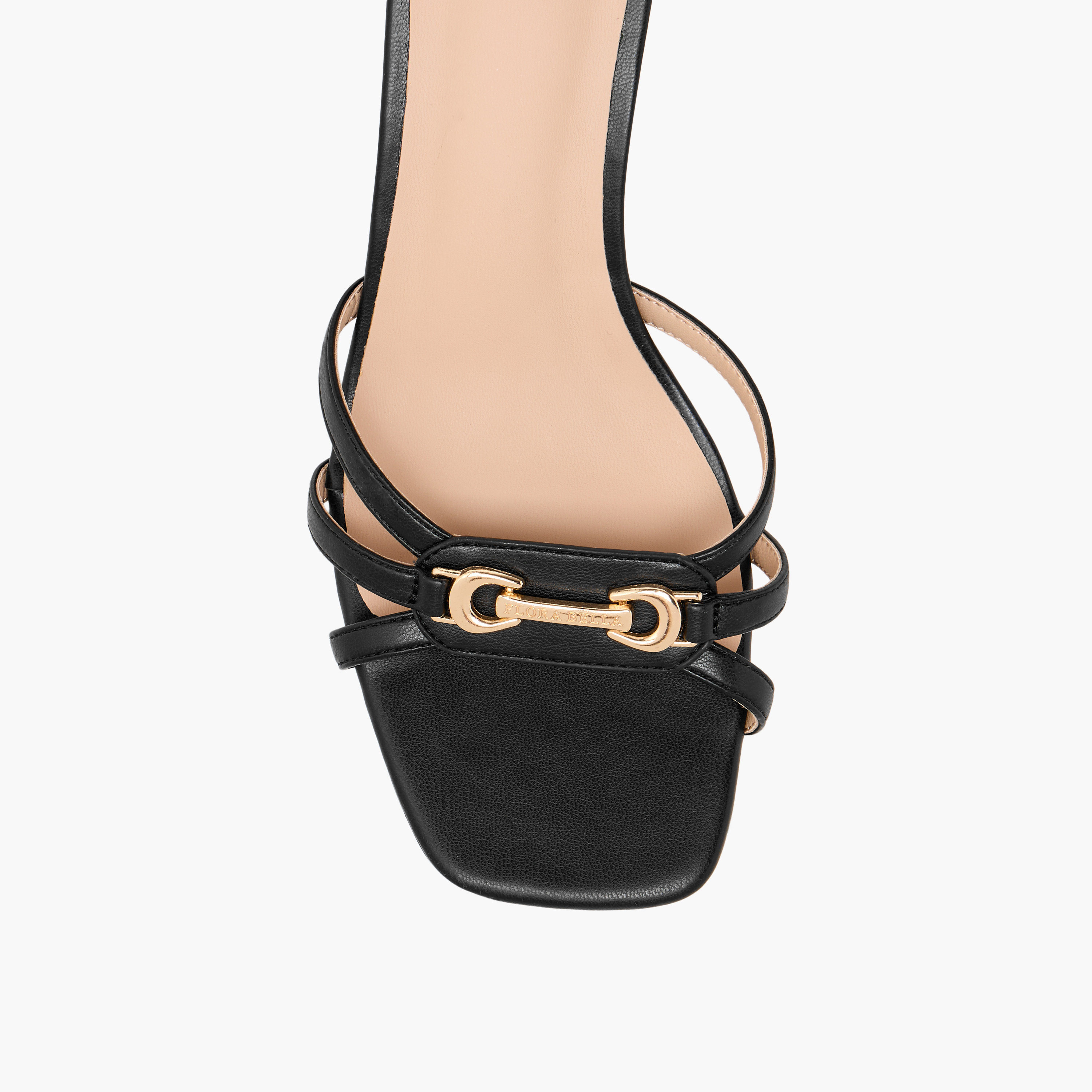 صندل سهل الارتداء بكعب متسع وزينة معدنية من فلورا بيلا-women-shoes-sandals-heeled-image-4