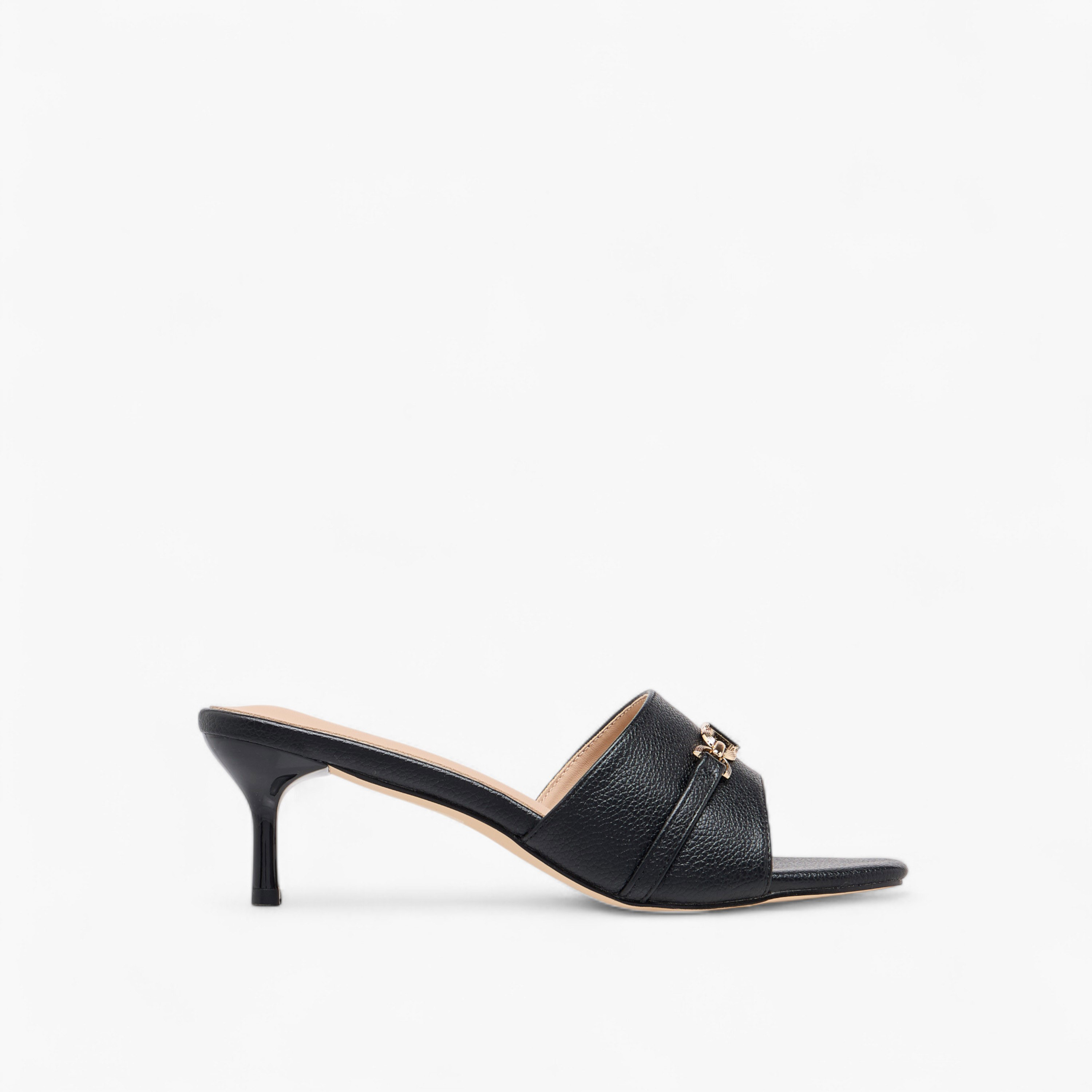 Flora Bella Metal Accent Slip-On Sandals with Stiletto Heels-women-shoes-sandals-heeled-image-2