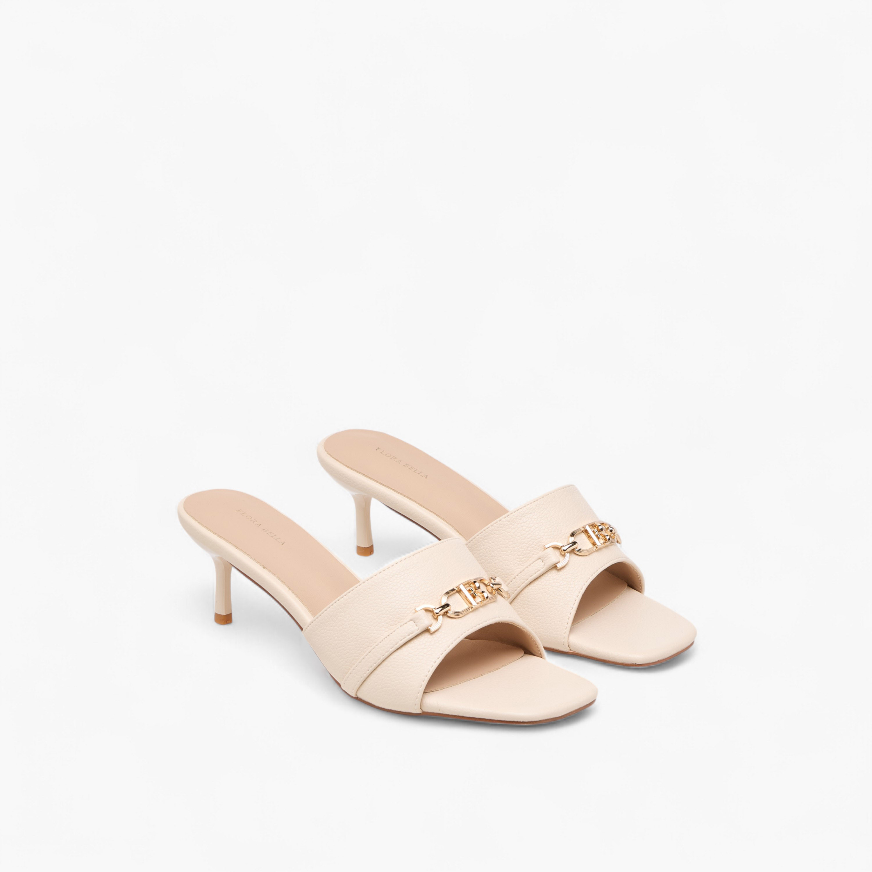 Flora Bella Metal Accent Slip-On Sandals with Stiletto Heels-women-shoes-sandals-heeled-image-6