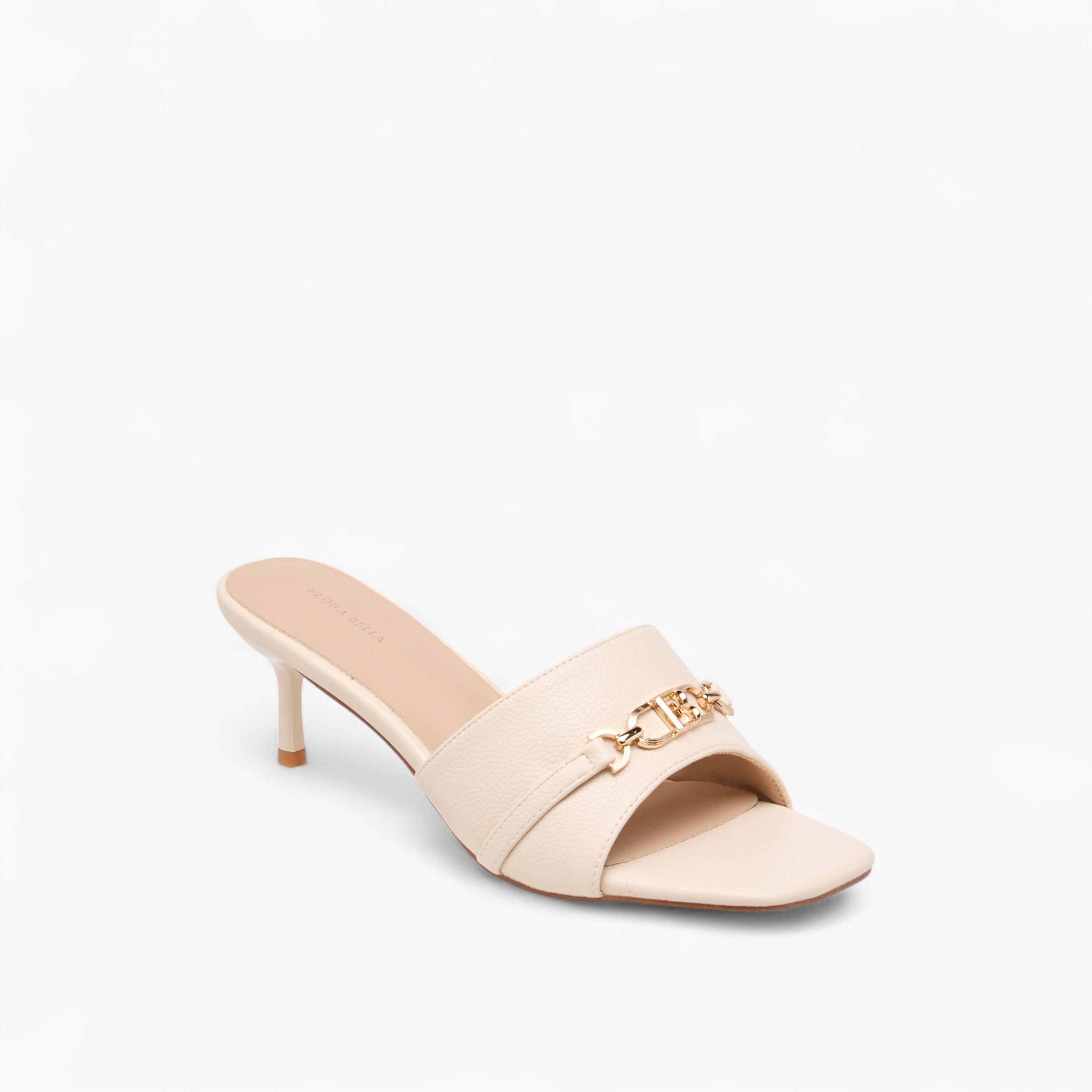 Flora Bella Metal Accent Slip-On Sandals with Stiletto Heels-women-shoes-sandals-heeled-image-7