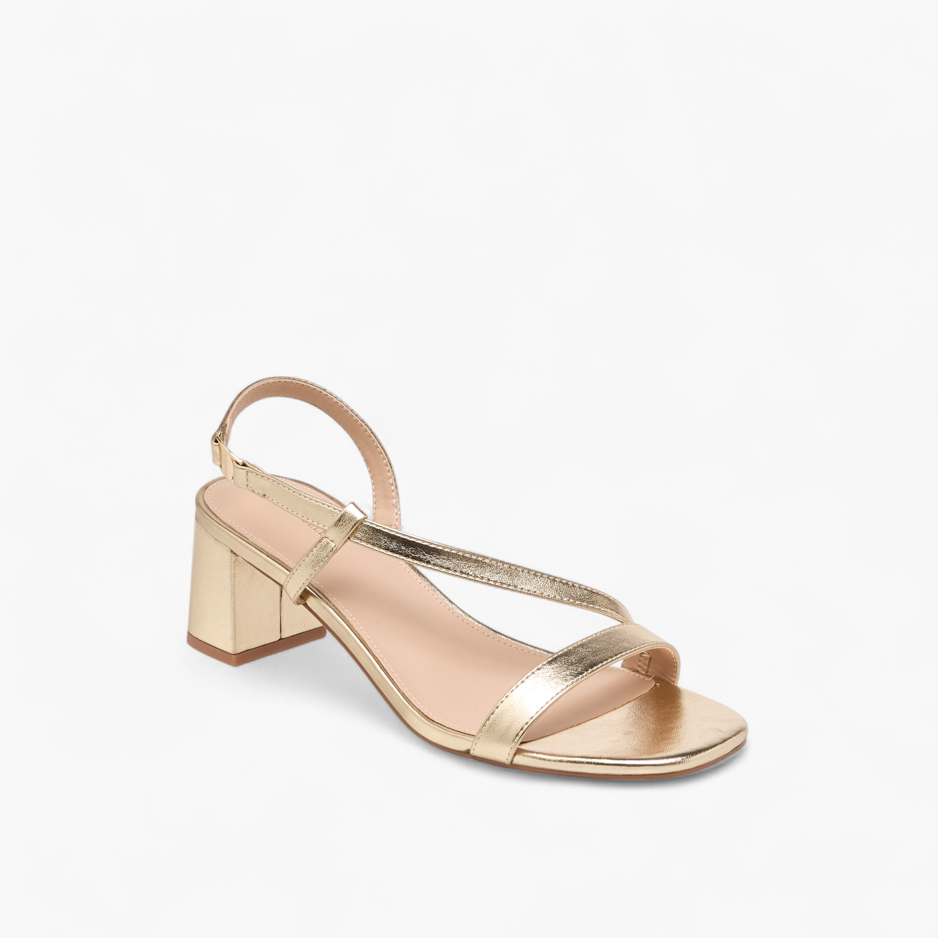Flora Bella Solid Slingback Sandals with Block Heels-women-shoes-sandals-heeled-image-2