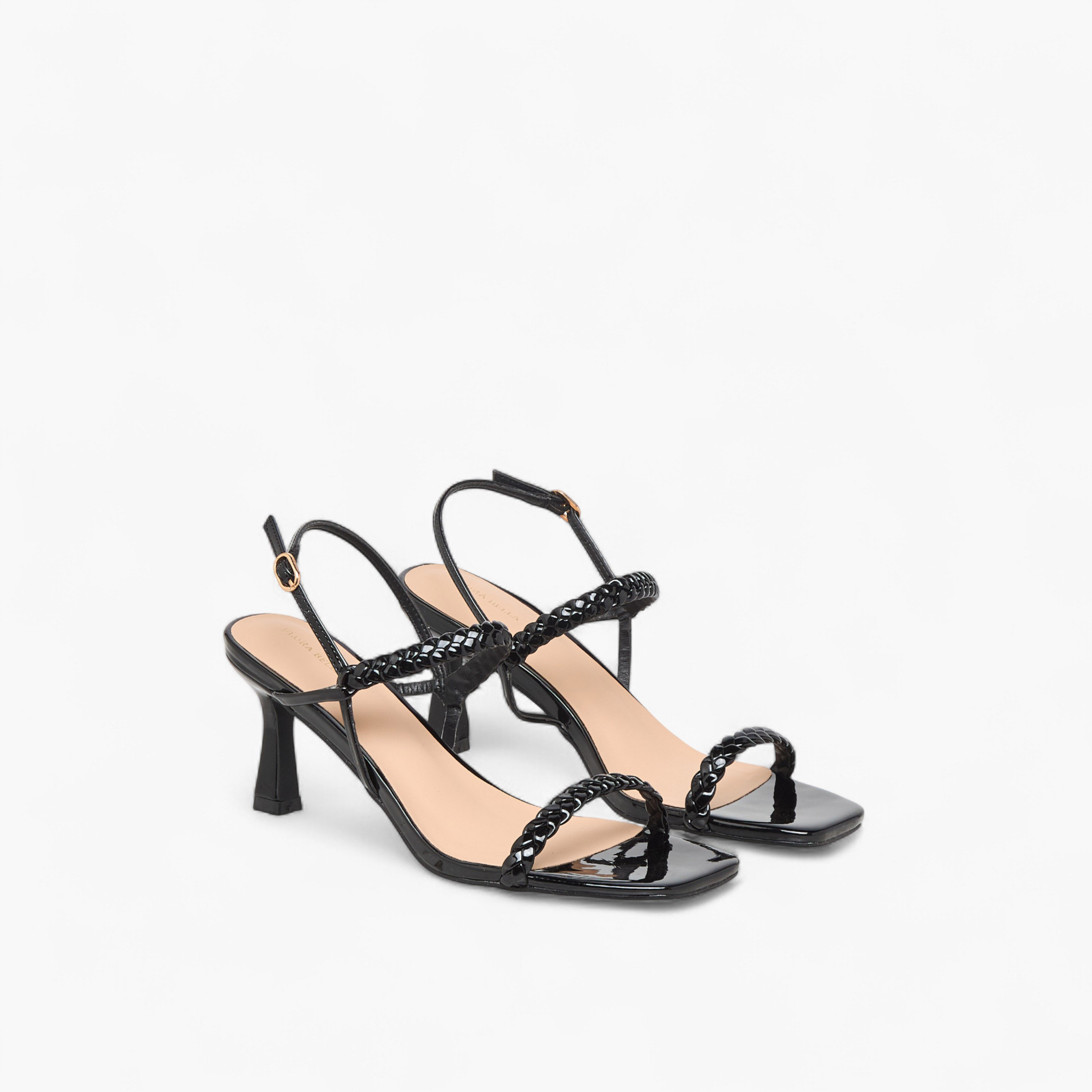 Flora Bella Women Braided Flared Heel Sandals-women-shoes-sandals-heeled-image-1