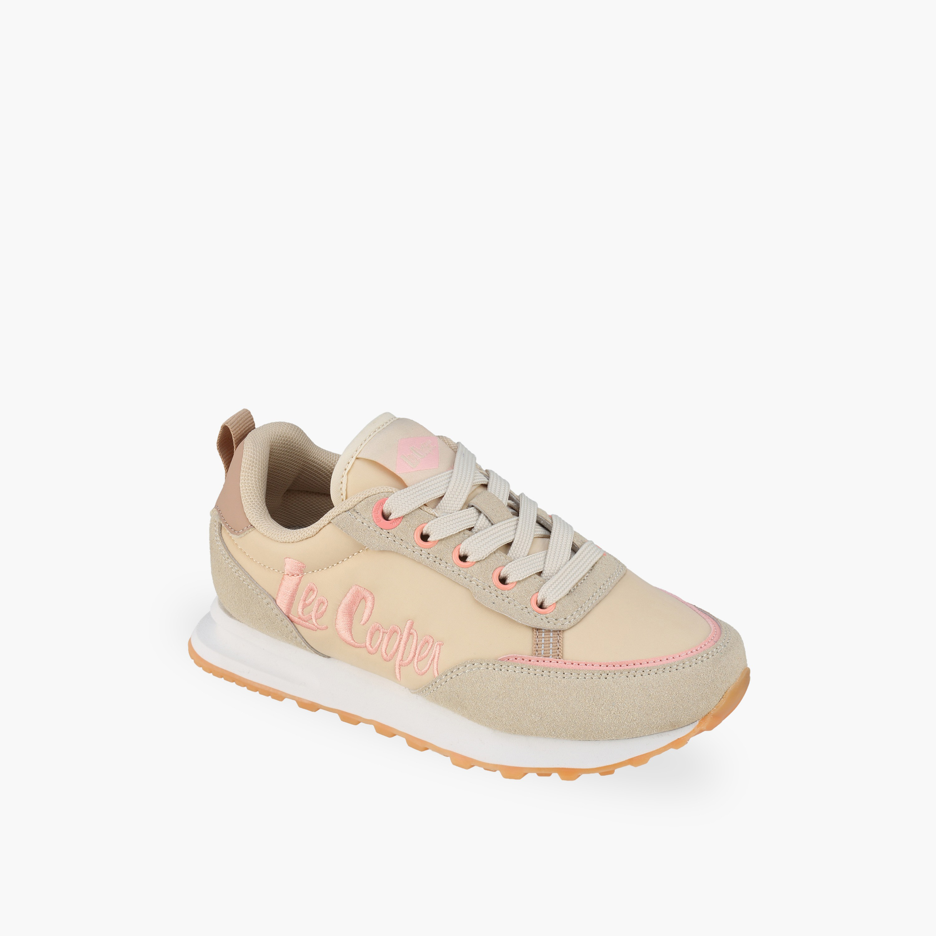 Lee Cooper Girls Lace-Up Ankle Sneakers-girls-shoes-sneakers-image-2