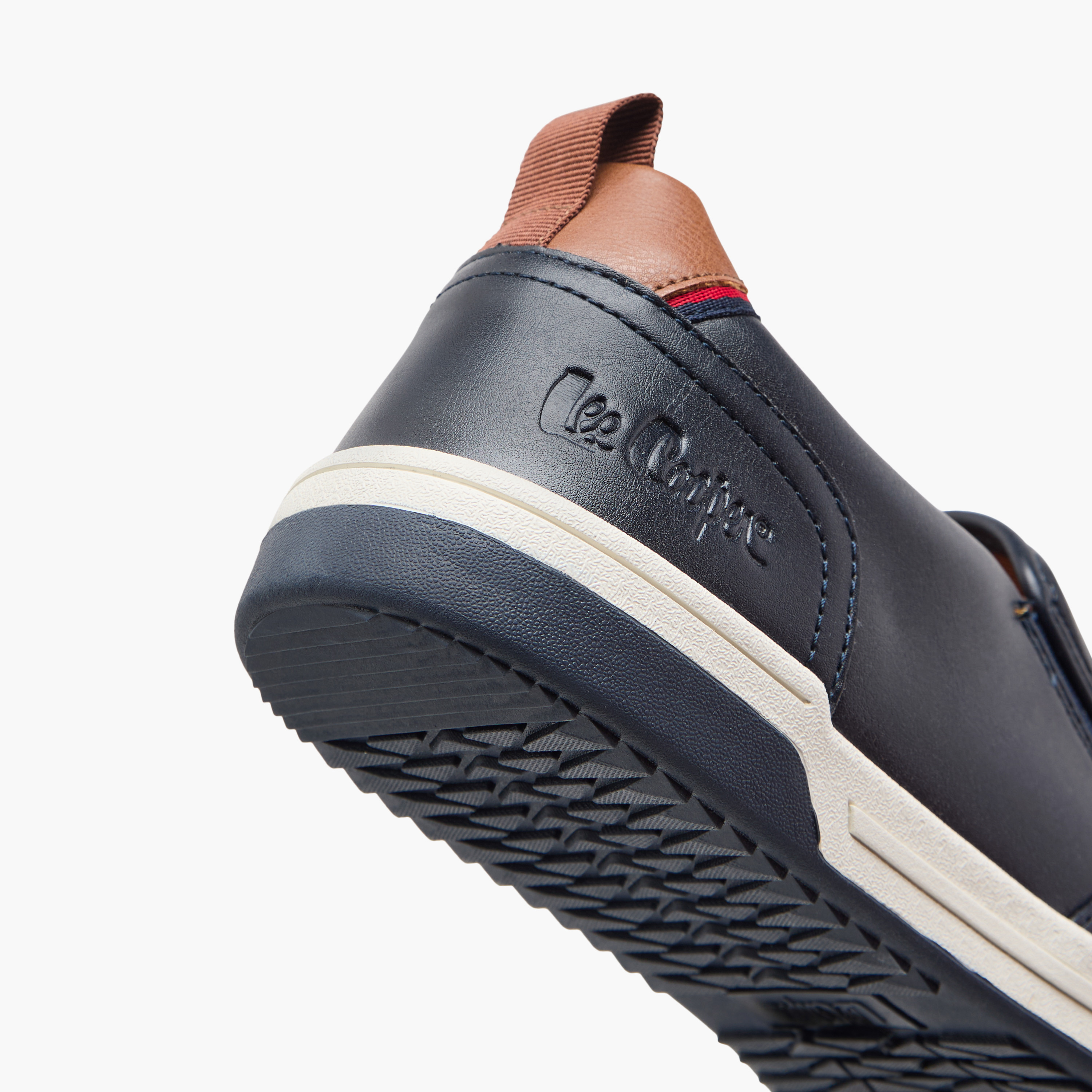 Lee Cooper Men's Solid Slip-On Loafers with Pull Tabs-men-shoes-loafersandmoccasins-image-5