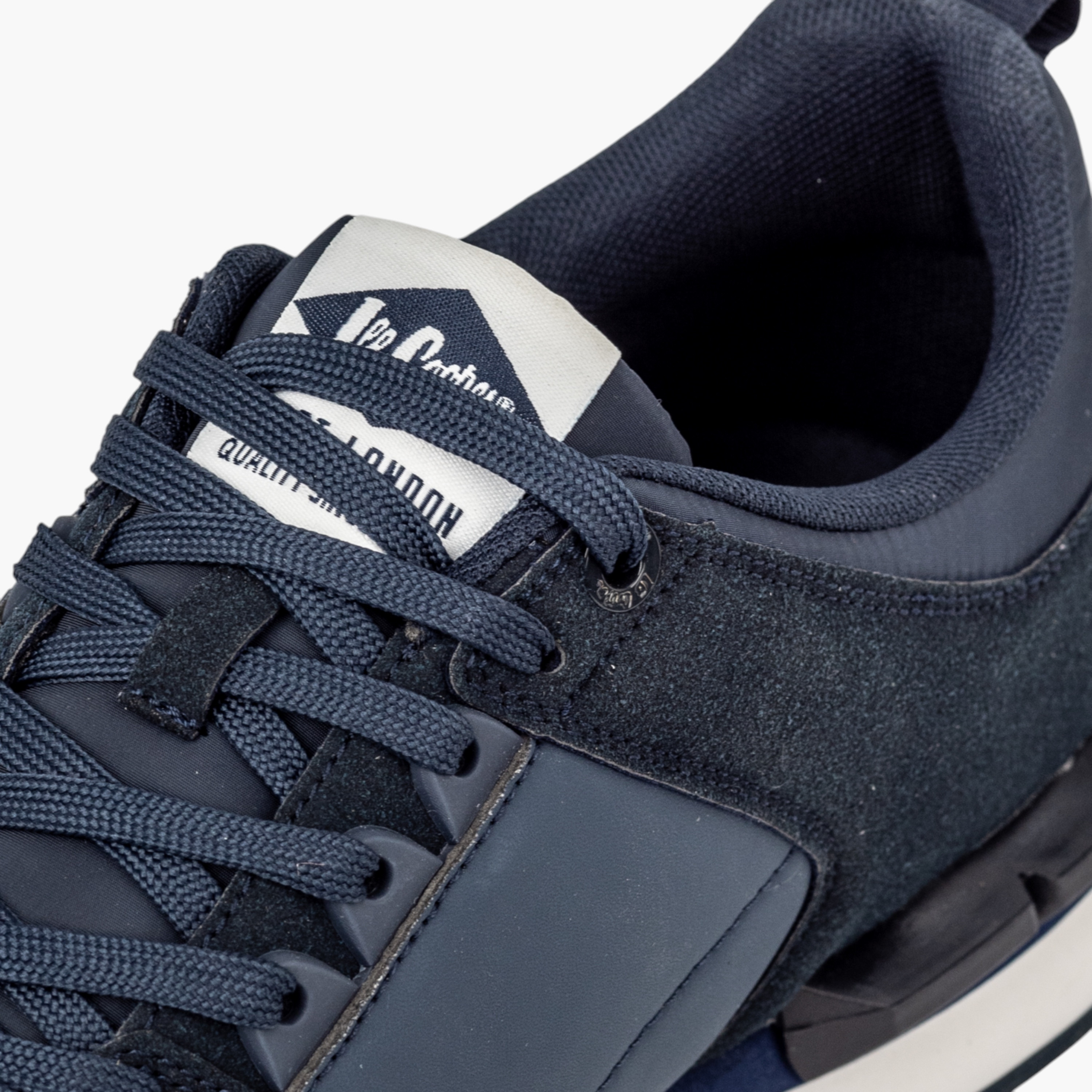 Lee Cooper Men's Panelled Sneakers with Lace-Up Closure-men-shoes-sneakers-image-4