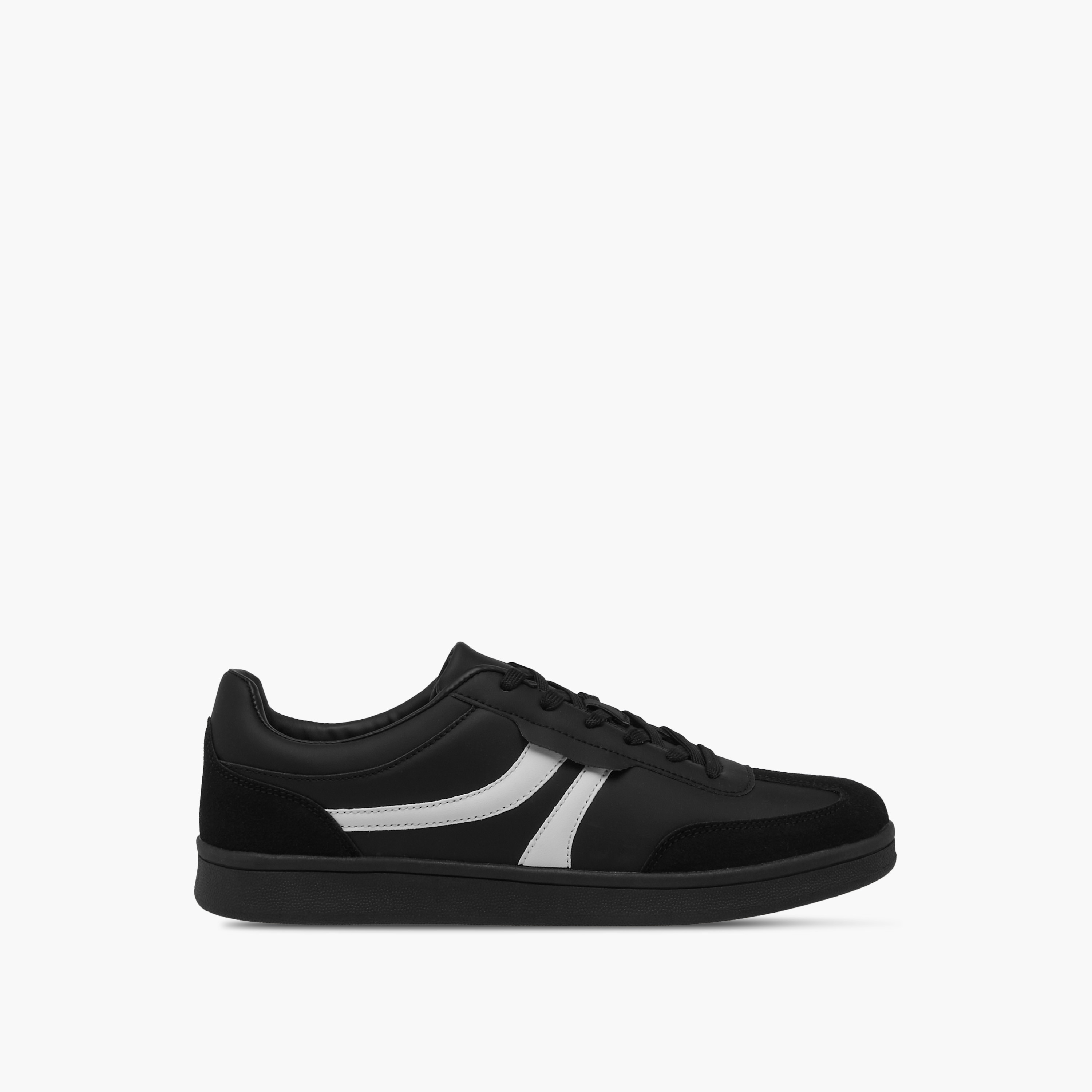 LBL by Shoexpress Men's Panelled Sneakers with Lace-Up Closure-men-shoes-sneakers-image-3