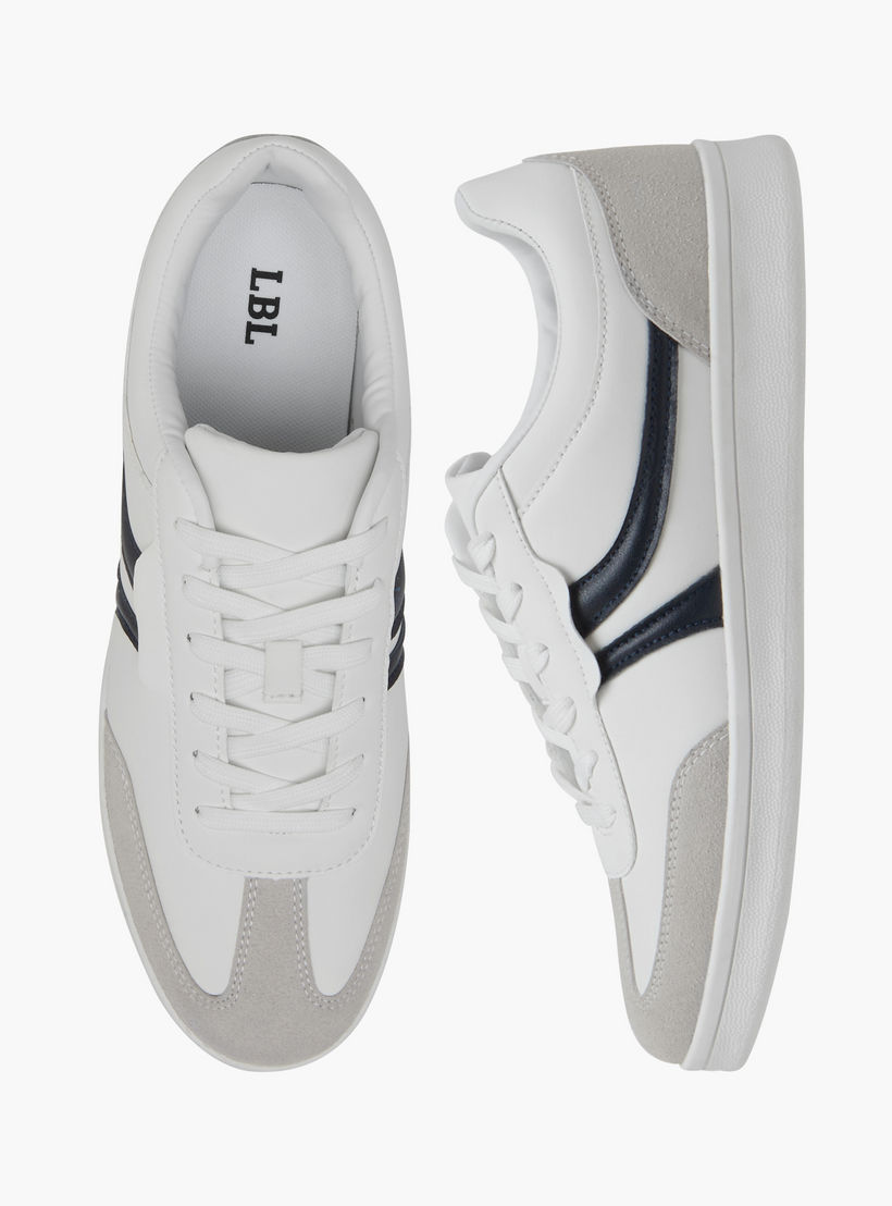 حذاء سنيكرز بألواح ورباط إغلاق للرجال من أل بي أل من شو إكسبريس-men-shoes-sneakers-image-1