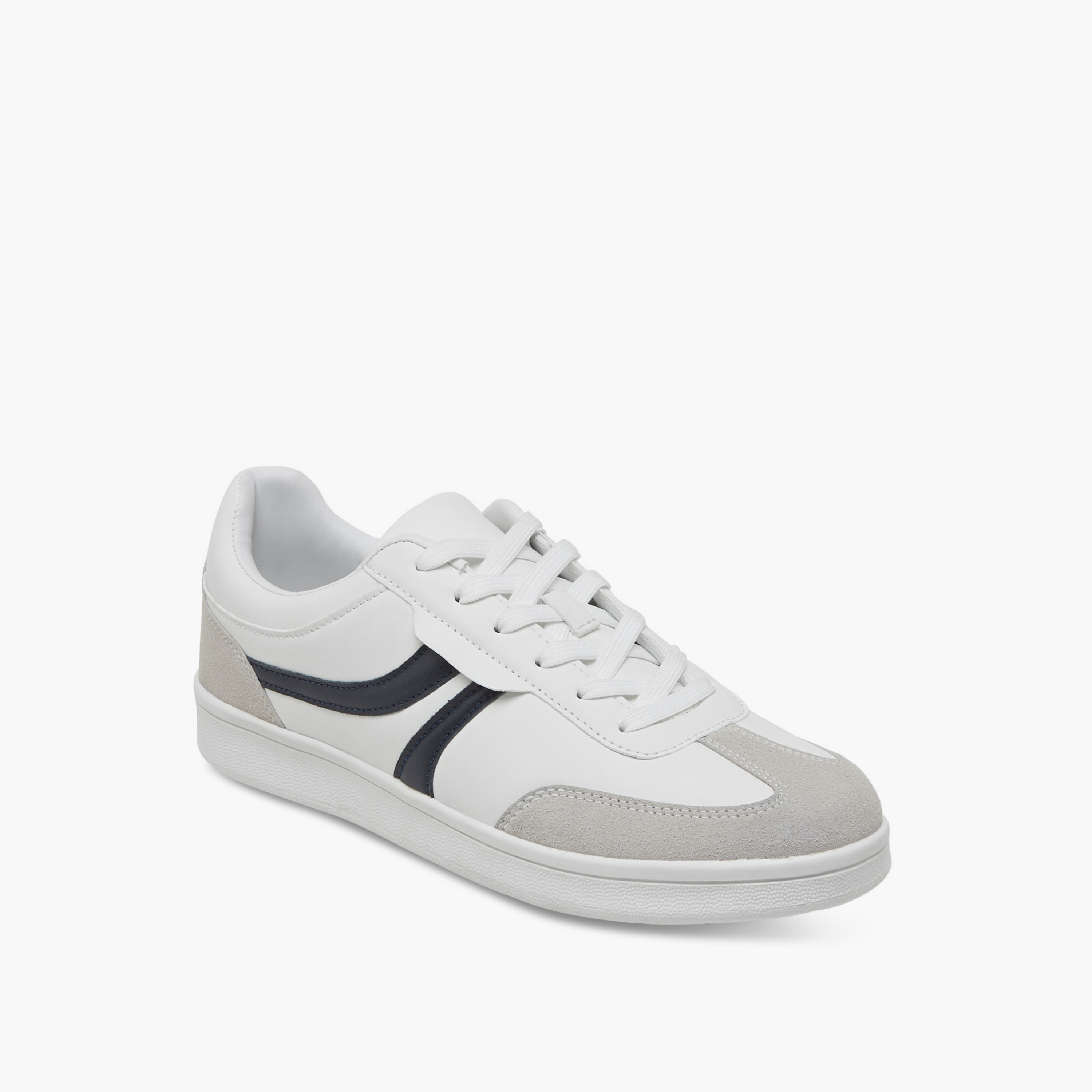 حذاء سنيكرز بألواح ورباط إغلاق للرجال من أل بي أل من شو إكسبريس-men-shoes-sneakers-image-2