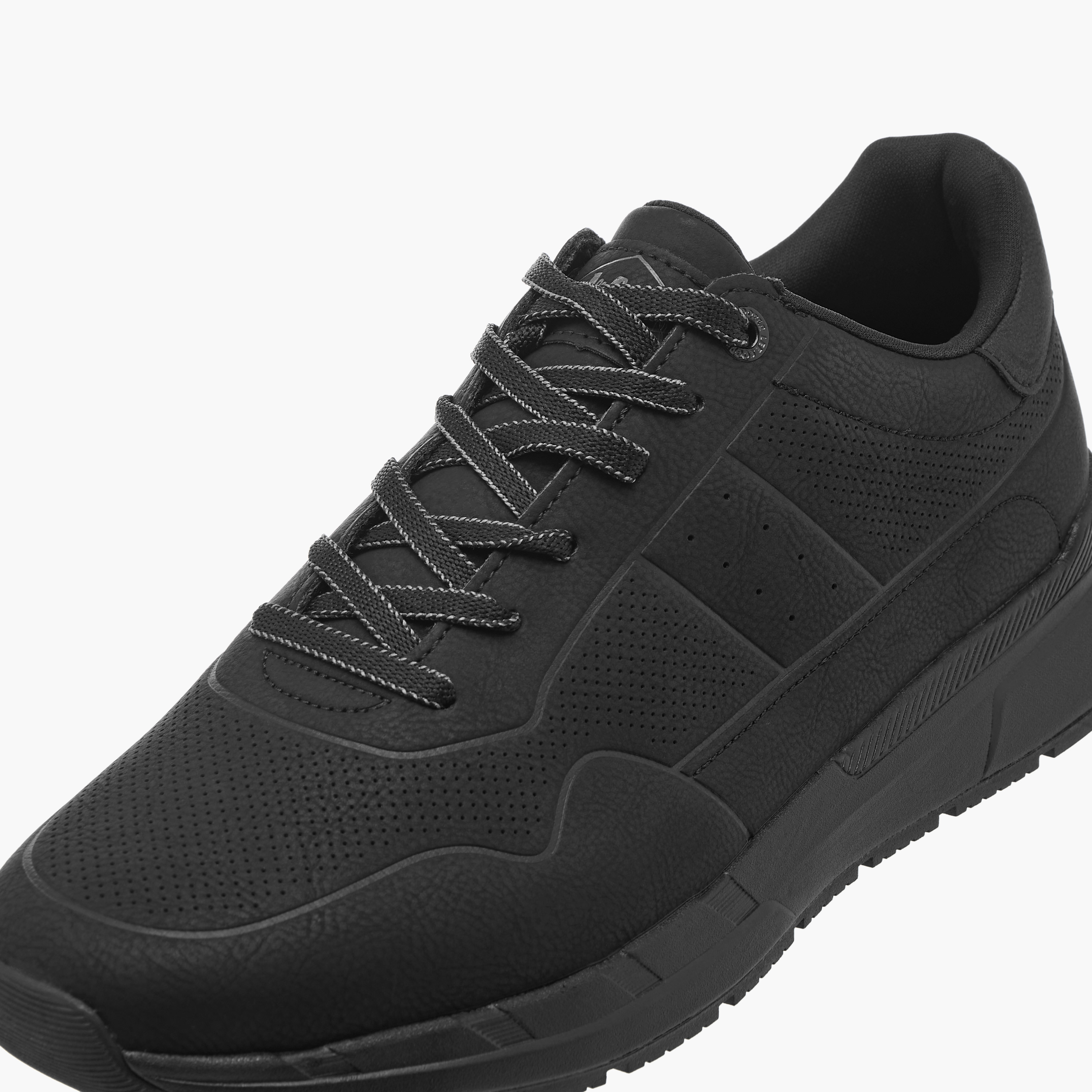 حذاء سنيكرز مثقب برباط إغلاق للرجال من لي كوبر-men-shoes-sneakers-image-4
