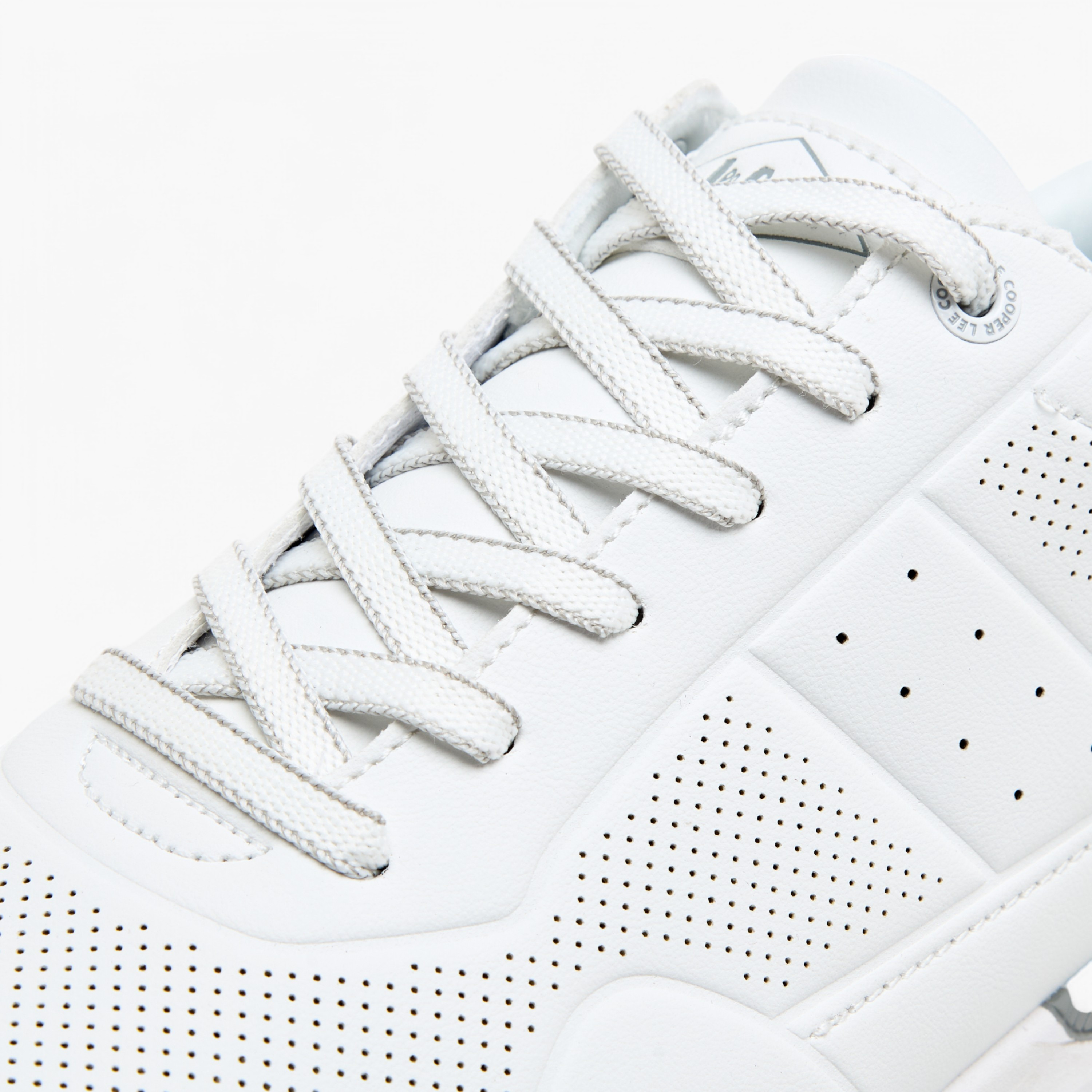 Lee Cooper Men's  Perforated Detail Lace-Up Sneakers-men-shoes-sneakers-image-4