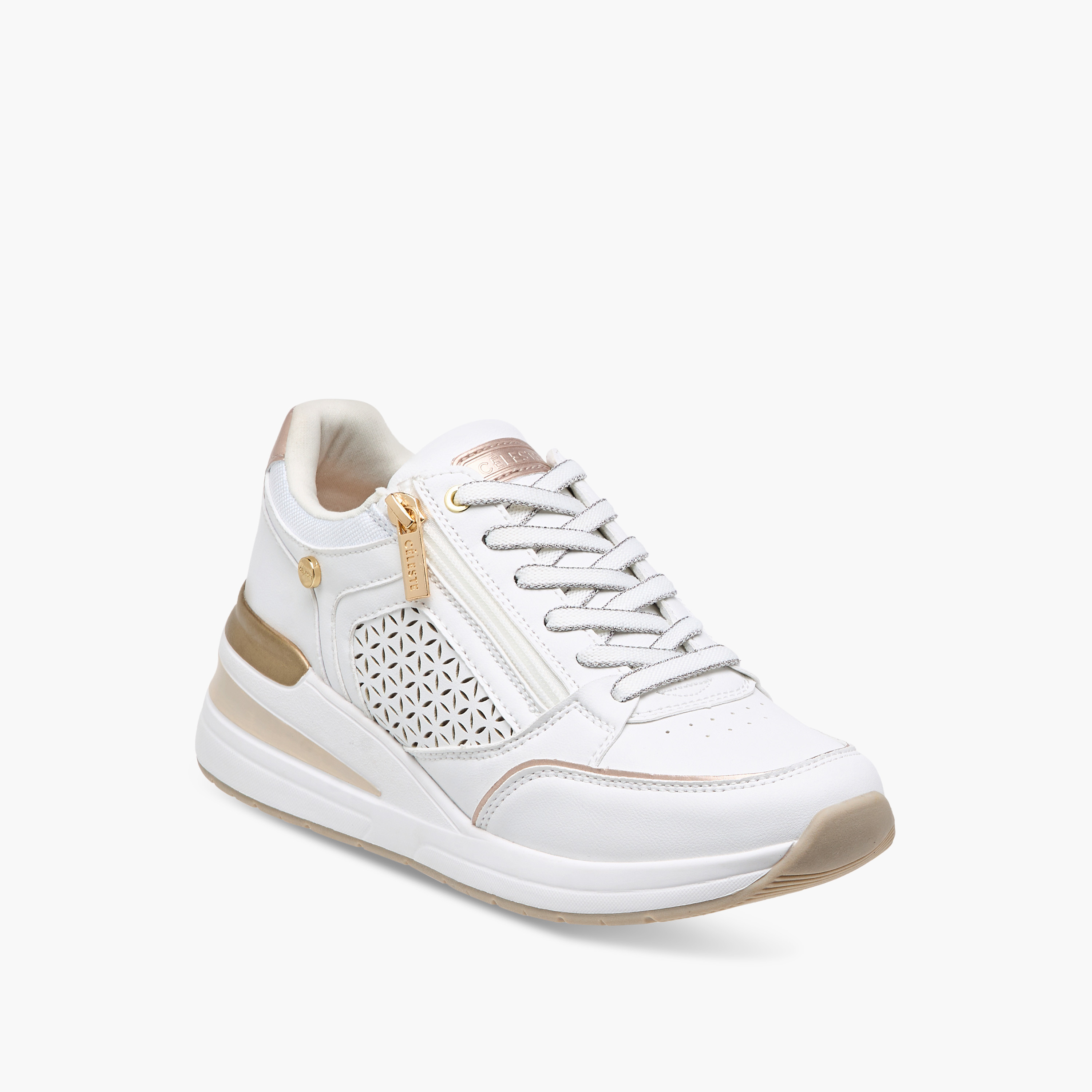 Celeste Women's Panelled Sneakers with Lace-Up Closure-women-shoes-sneakers-image-2