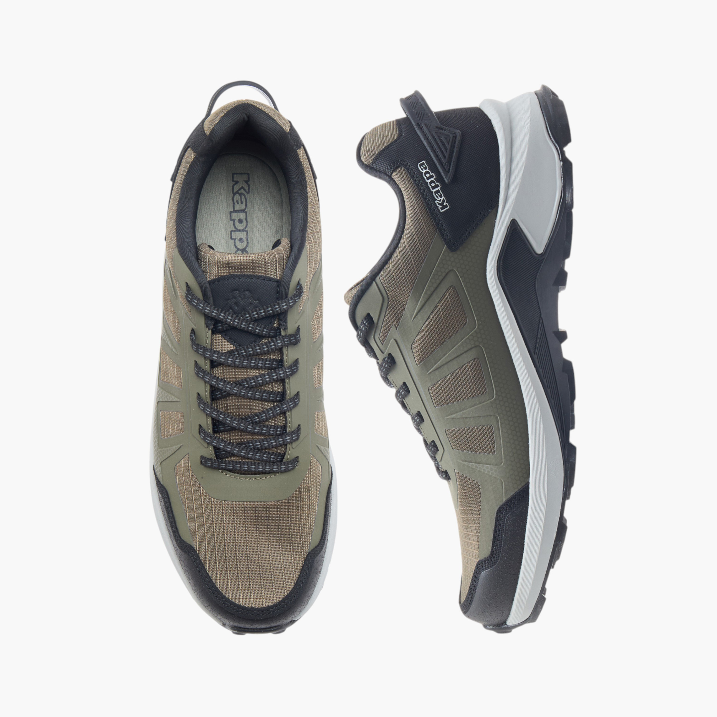 Kappa Men's Pull Tab Detail Lace-Up Sports Shoes-sports-men-shoes-image-1