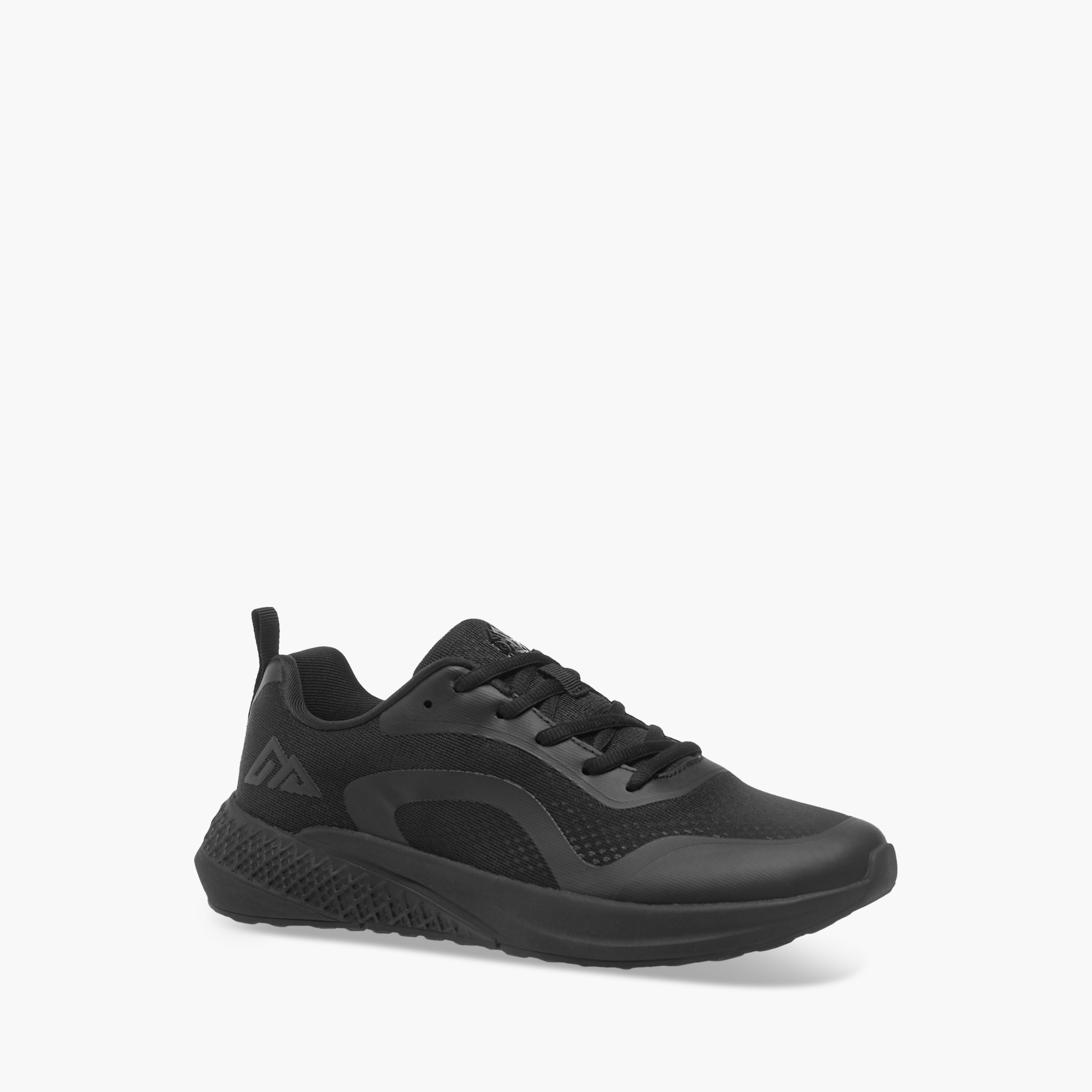 Oaklan Panelled Sports Shoes with Lace-Up Closure-sports-women-shoes-image-2