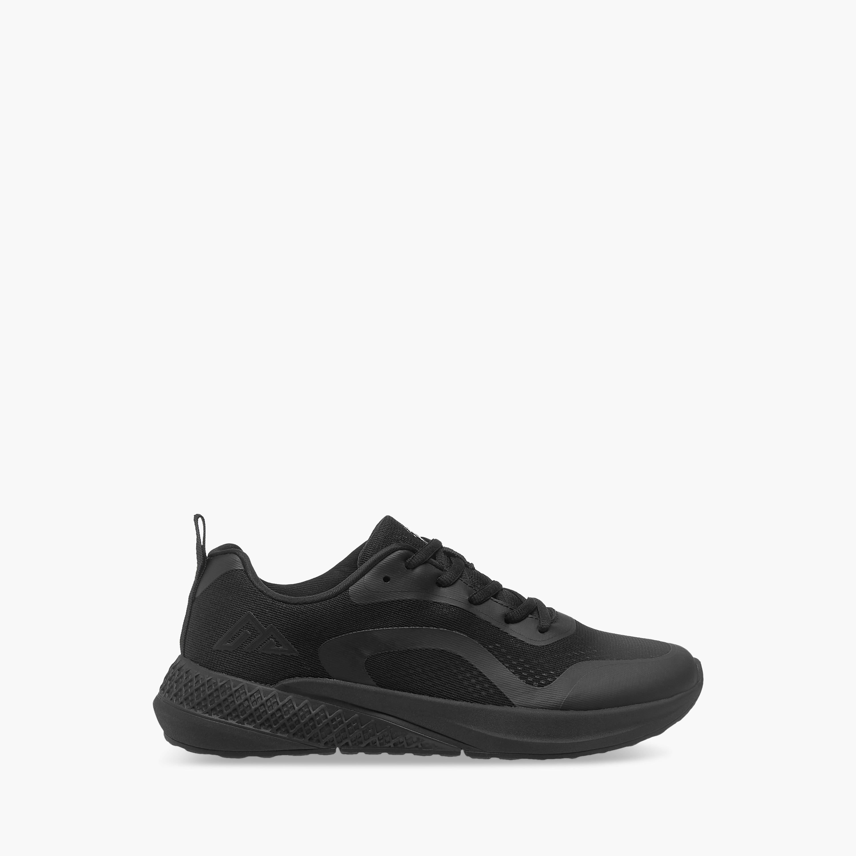 Oaklan Panelled Sports Shoes with Lace-Up Closure-sports-women-shoes-image-3