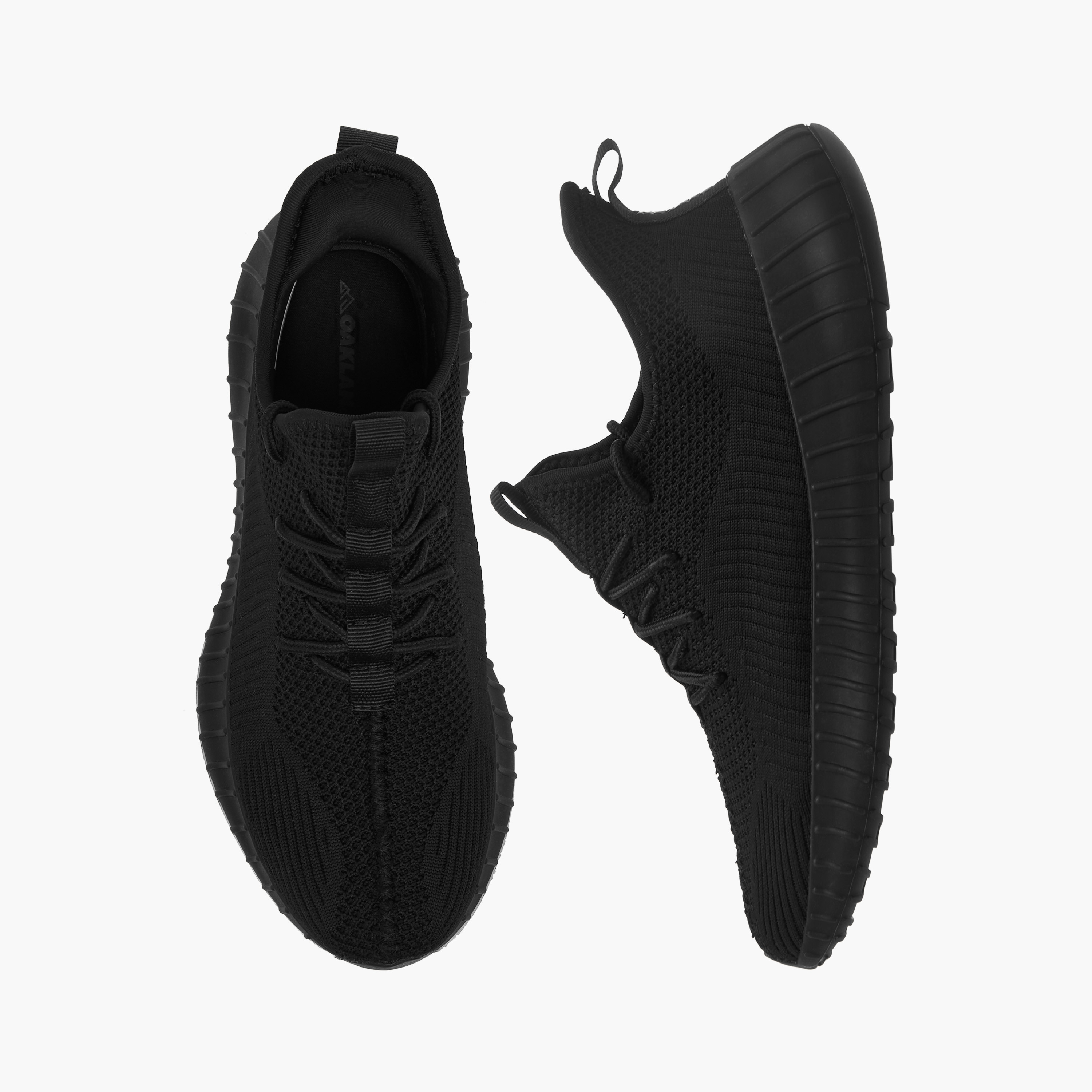 Oaklan by Shoexpress Textured Sports Shoes with Lace-Up Closure-sports-women-shoes-image-1