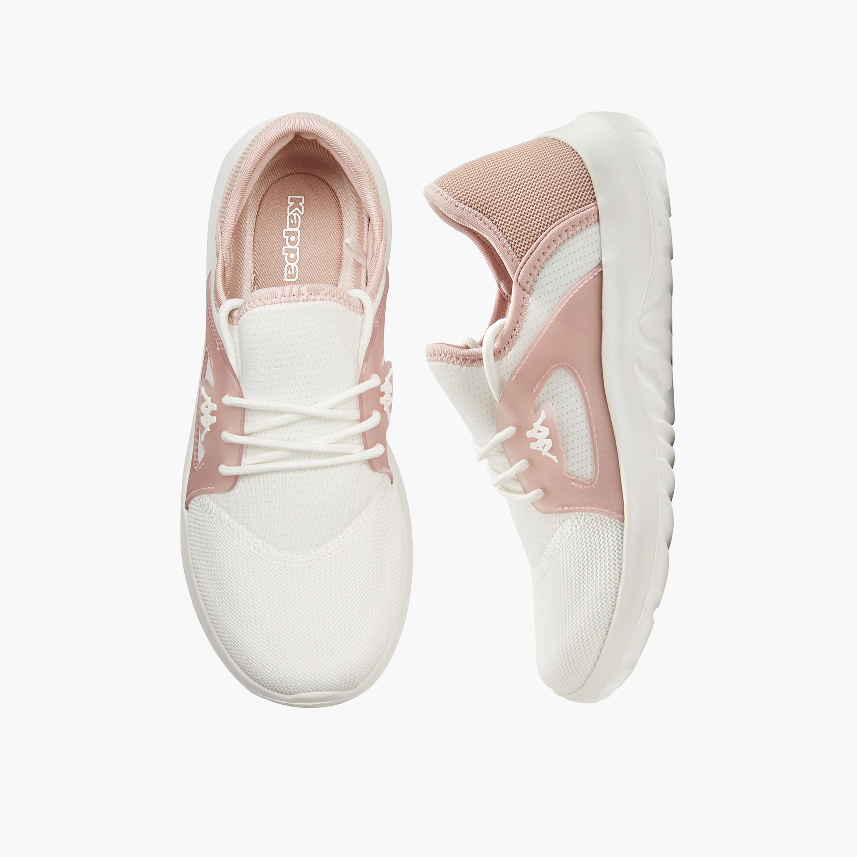 Kappa Women's Panelled Lace-Up Sports Shoes-sports-women-shoes-image-1