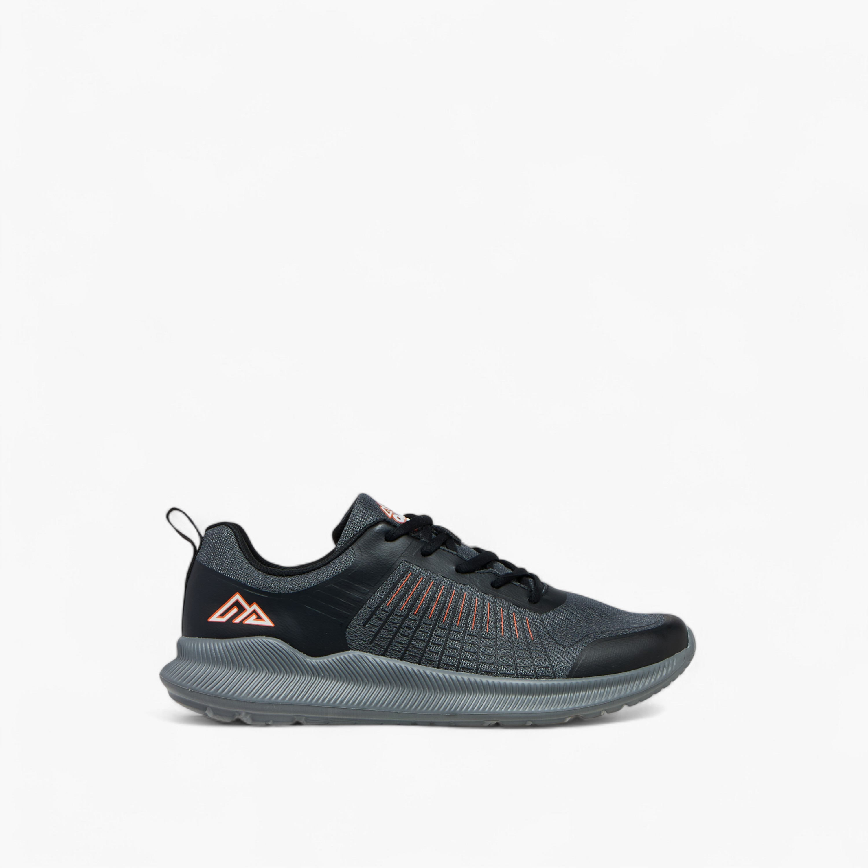 Oaklan by Shoexpress Panelled Lace-Up Sports Shoes with Pull Tab-sports-men-shoes-image-3