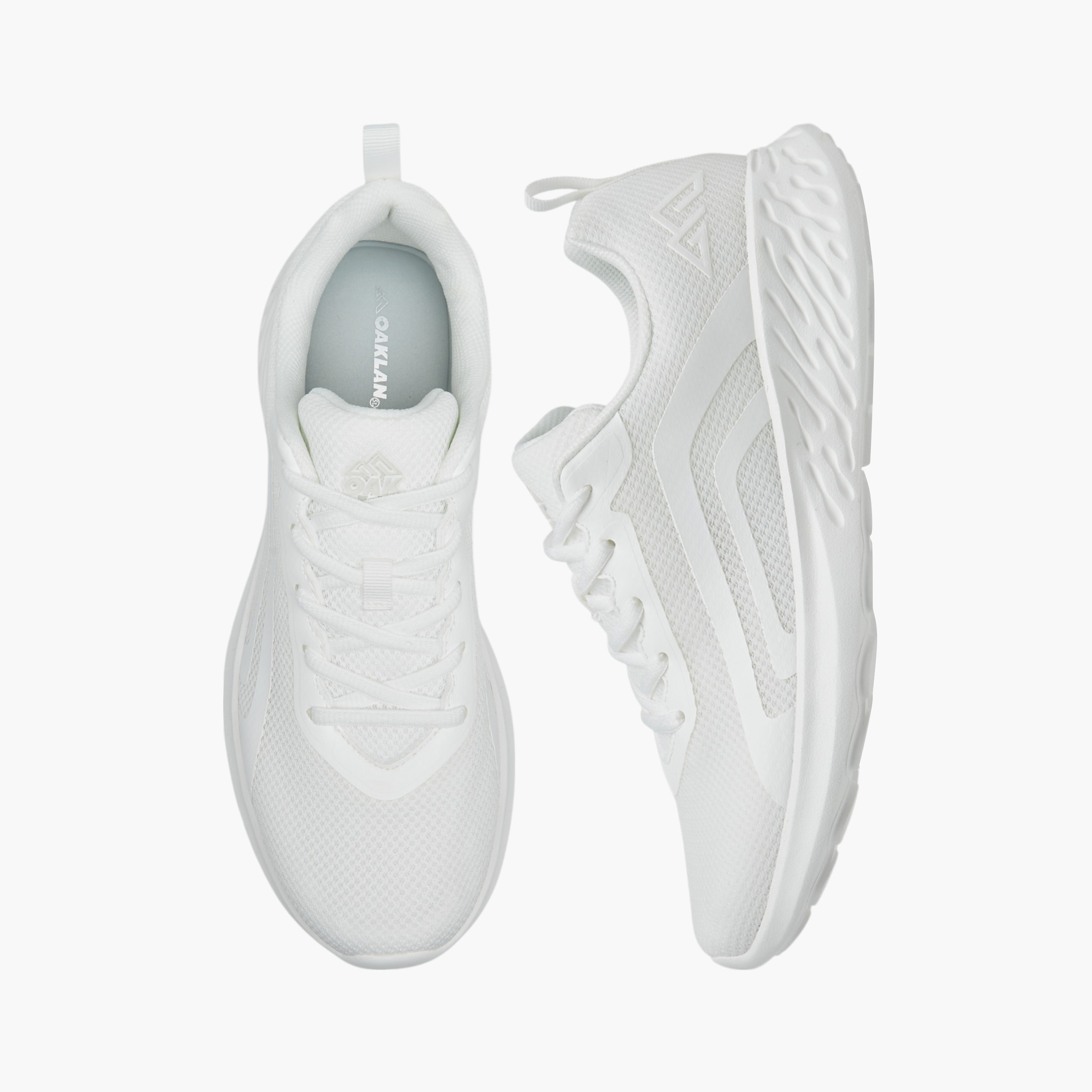 Oaklan by Shoexpress Men's Pull Tab Detail Lace-Up Sports Shoes-sports-men-shoes-image-1