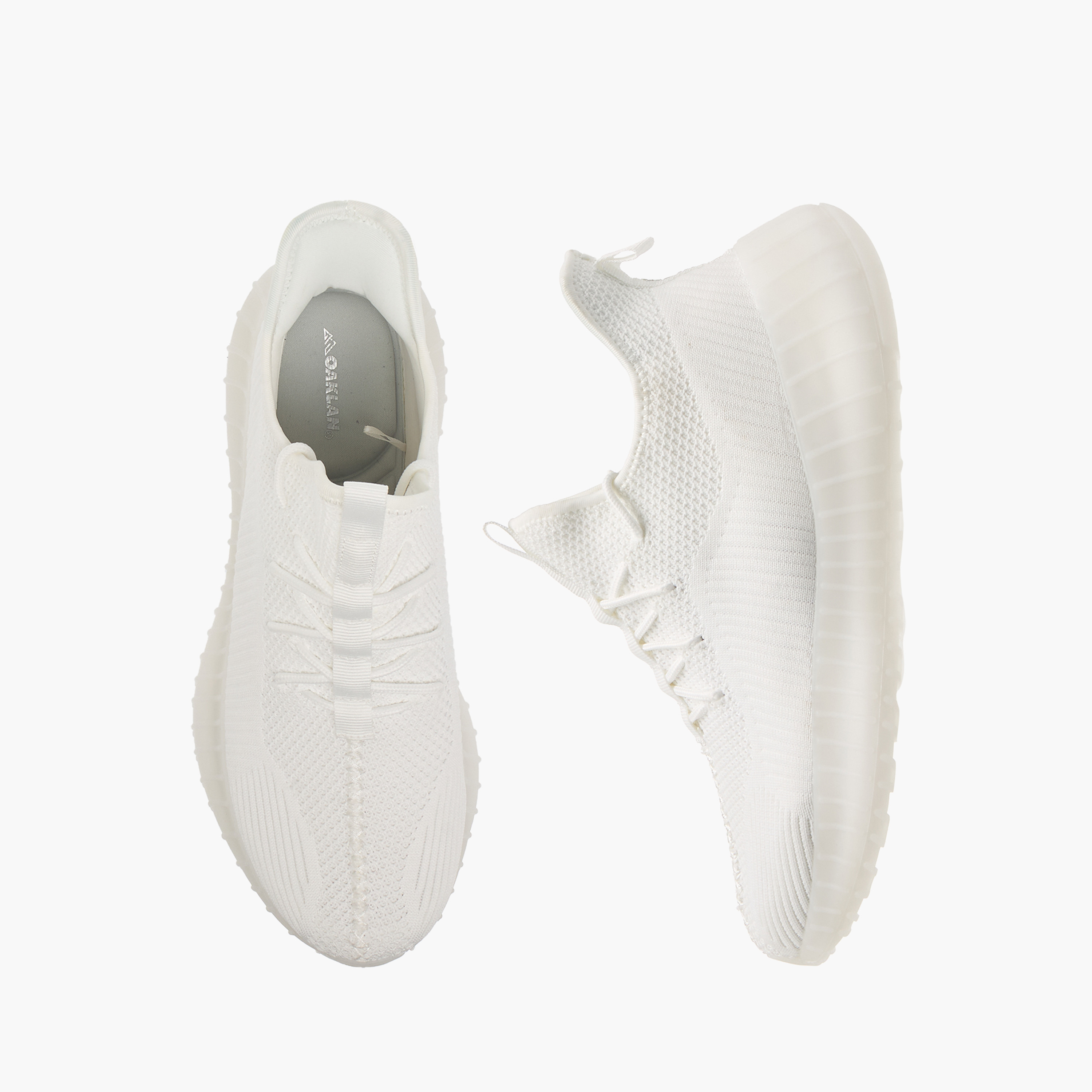 Oaklan by Shoexpress Mesh Lace-Up Sneakers with Pull Tabs-men-shoes-sneakers-image-1