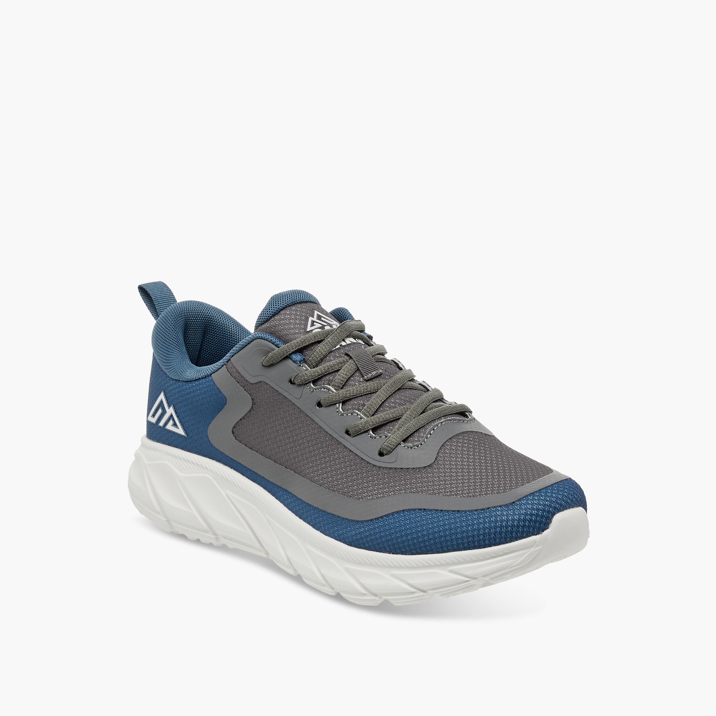 Oaklan by Shoexpress Pull Tab Detail Lace-Up Sports Shoes-sports-men-shoes-image-2