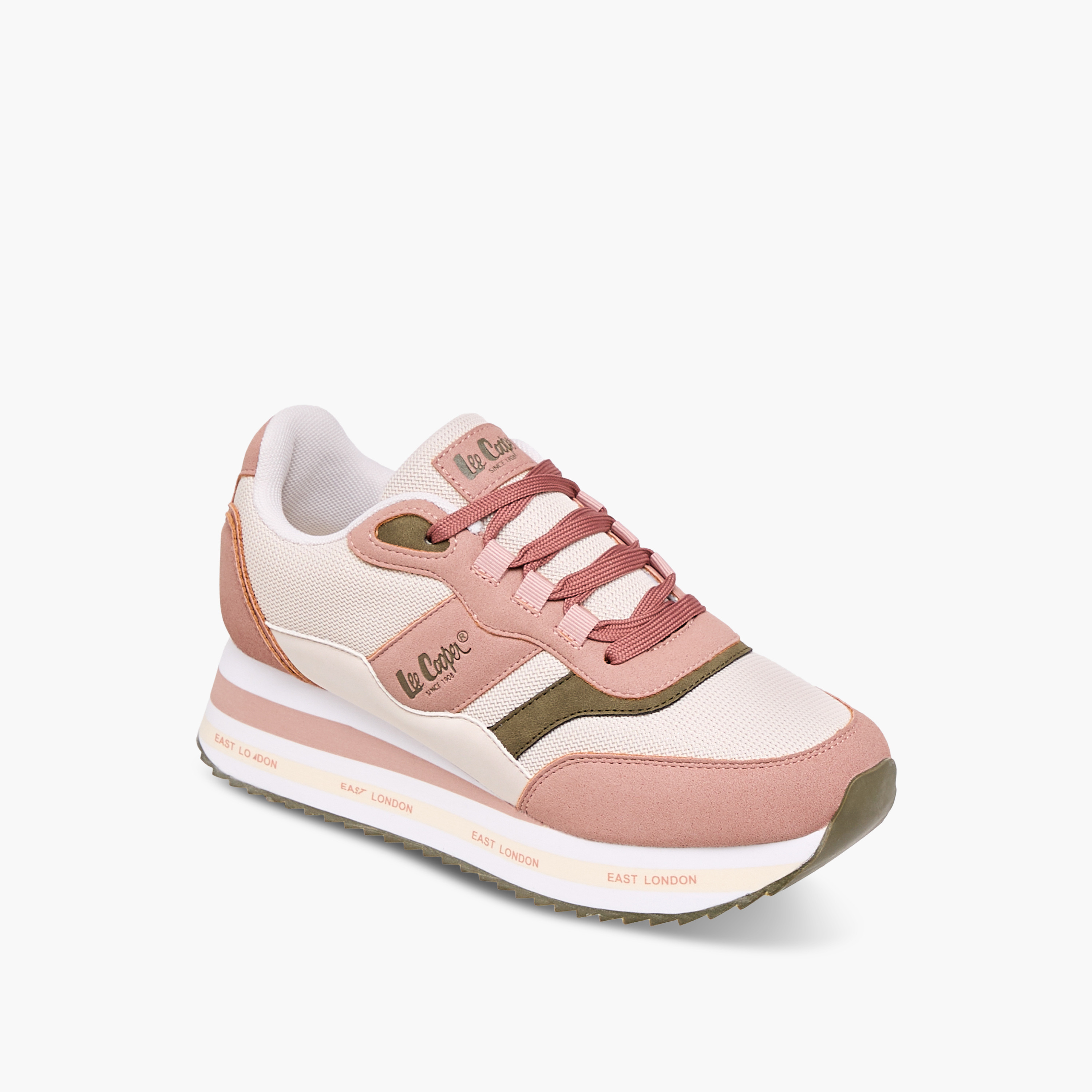 حذاء سنيكرز برباط إغلاق وطبعات شعار للنساء من لي كوبر-women-shoes-sneakers-image-2