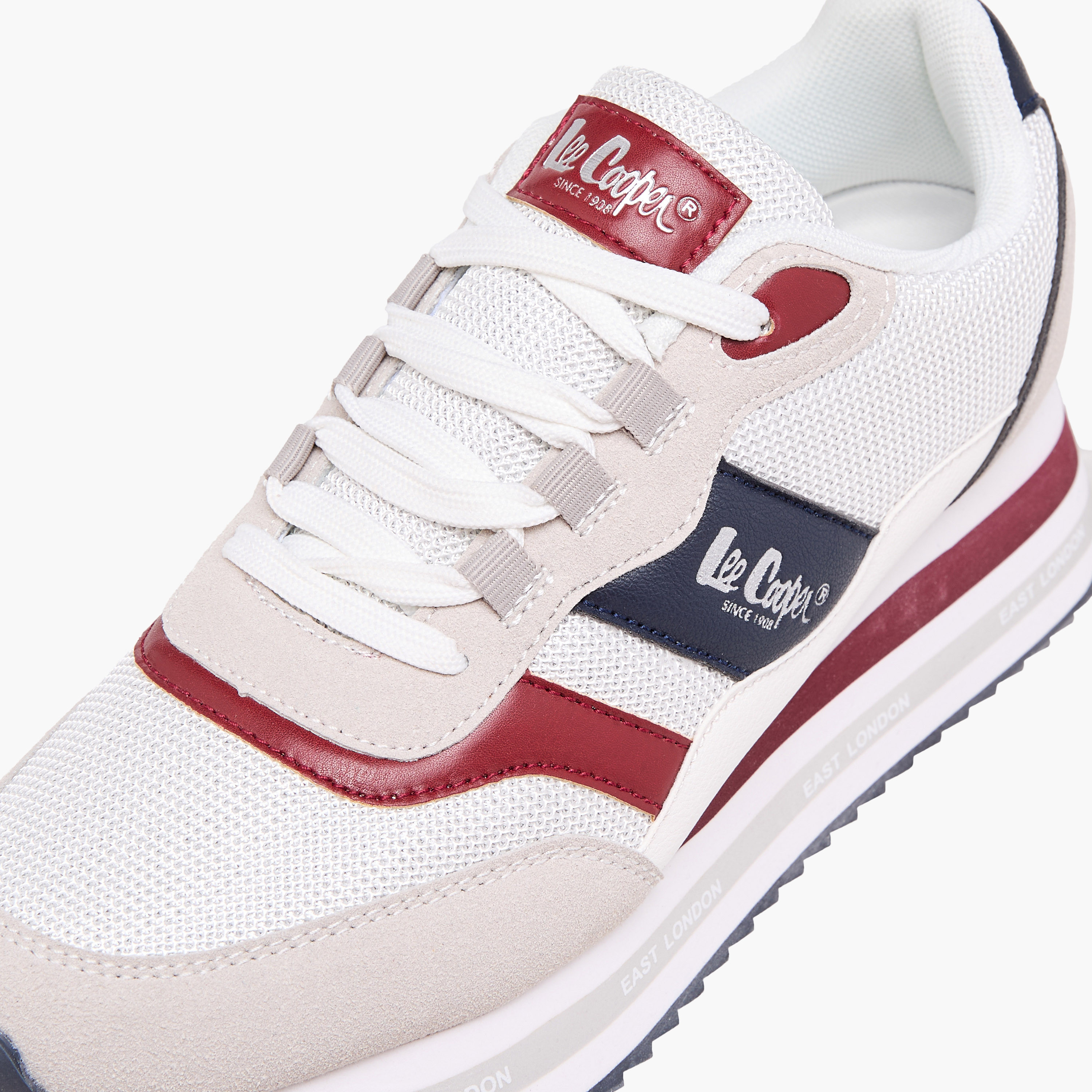 Lee Cooper Women's Logo Print Lace-Up Sneakers-women-shoes-sneakers-image-4