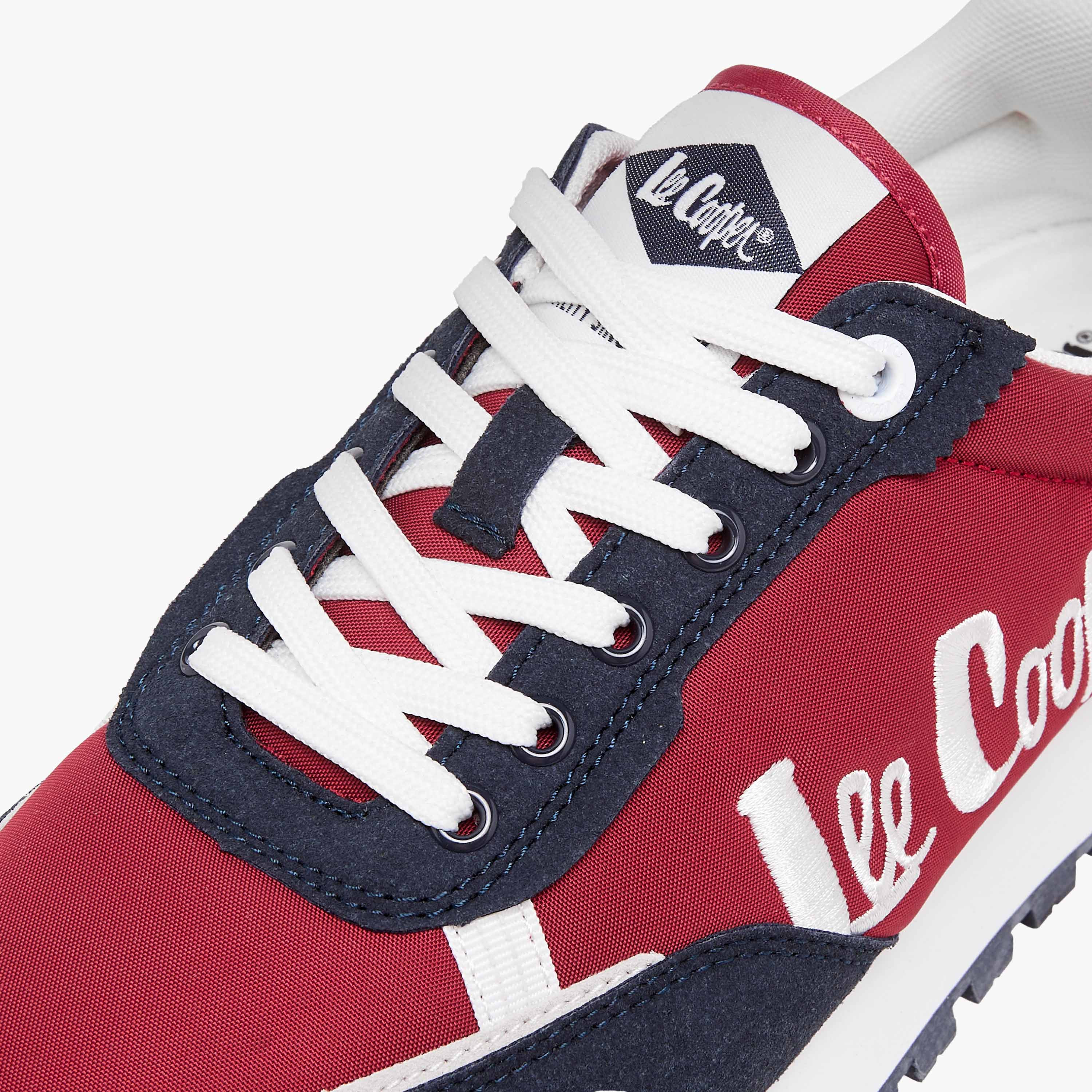 Lee Cooper Women's Logo Detail Lace-Up Sneakers-women-shoes-sneakers-image-4