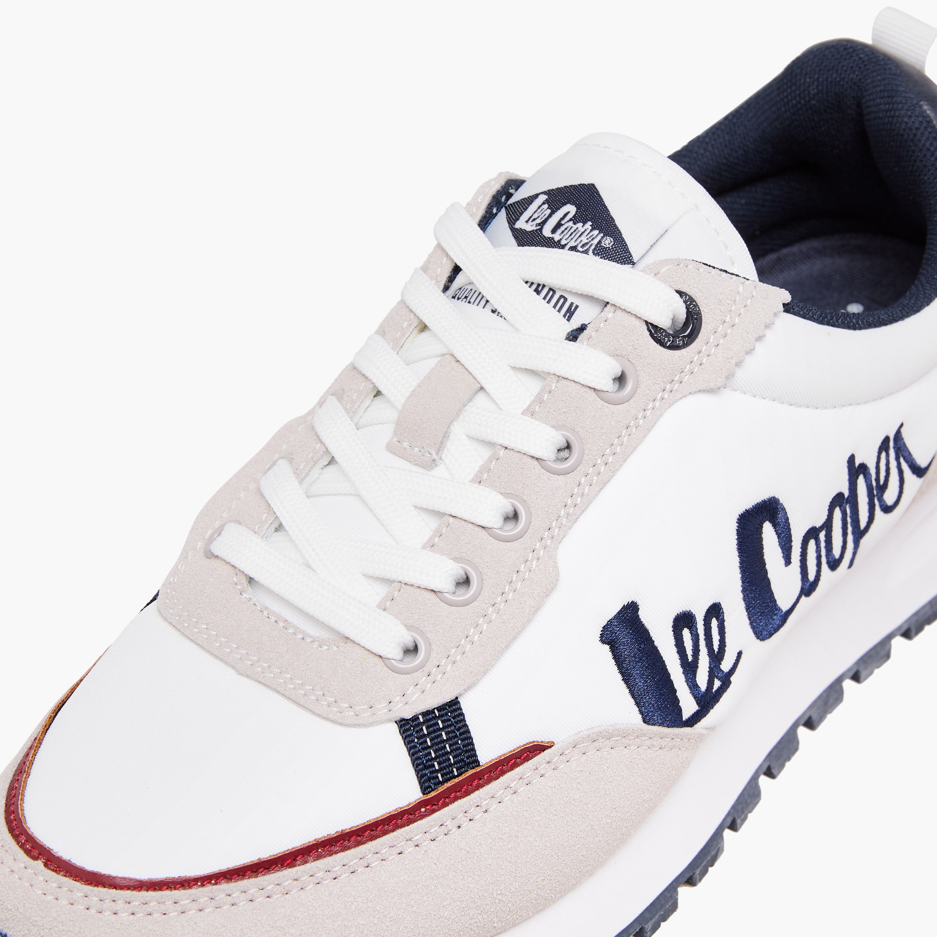 Lee Cooper Women's Logo Detail Lace-Up Sneakers-women-shoes-sneakers-image-5