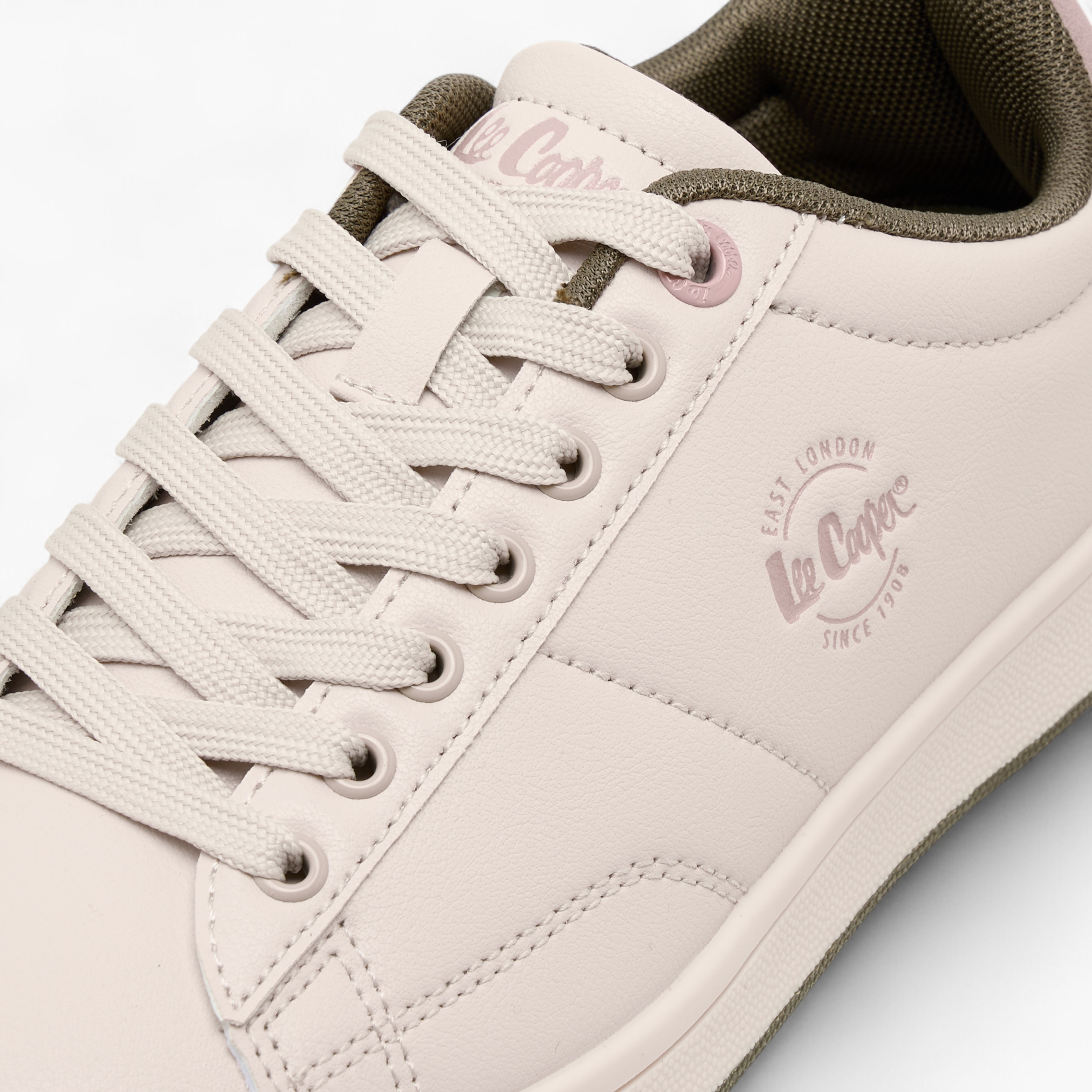 Lee Cooper Women's Logo Print Lace-Up Sneakers-women-shoes-sneakers-image-4