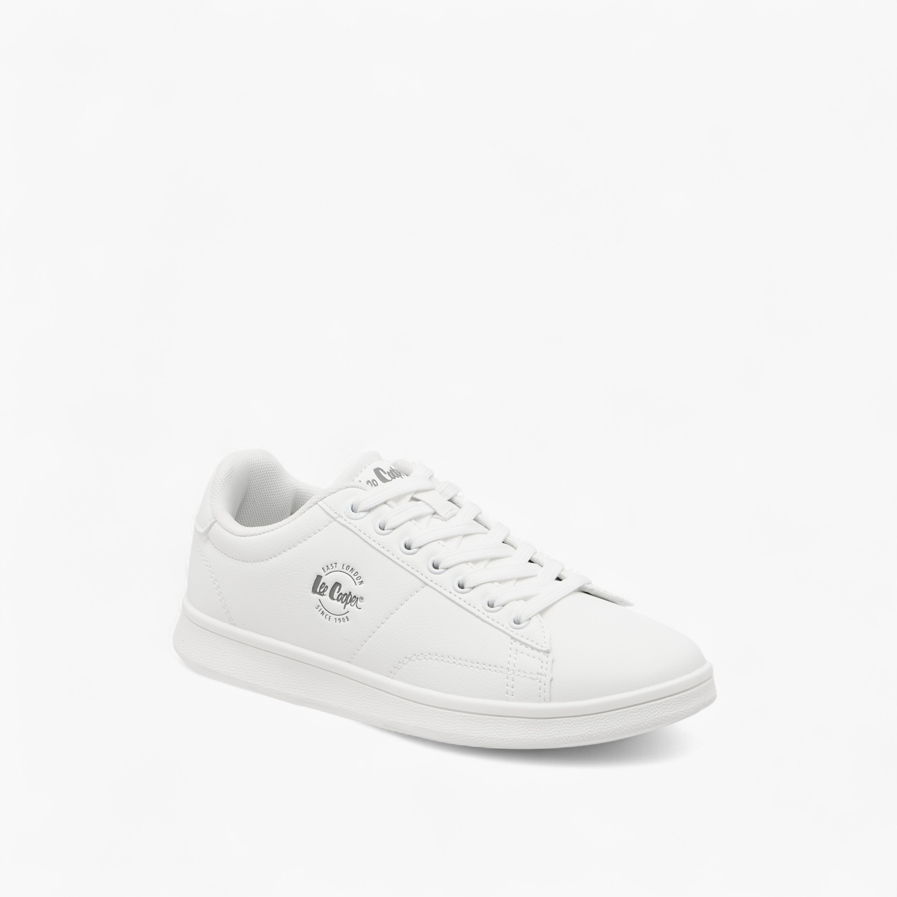Lee Cooper Women's Logo Print Lace-Up Sneakers-women-shoes-sneakers-image-2