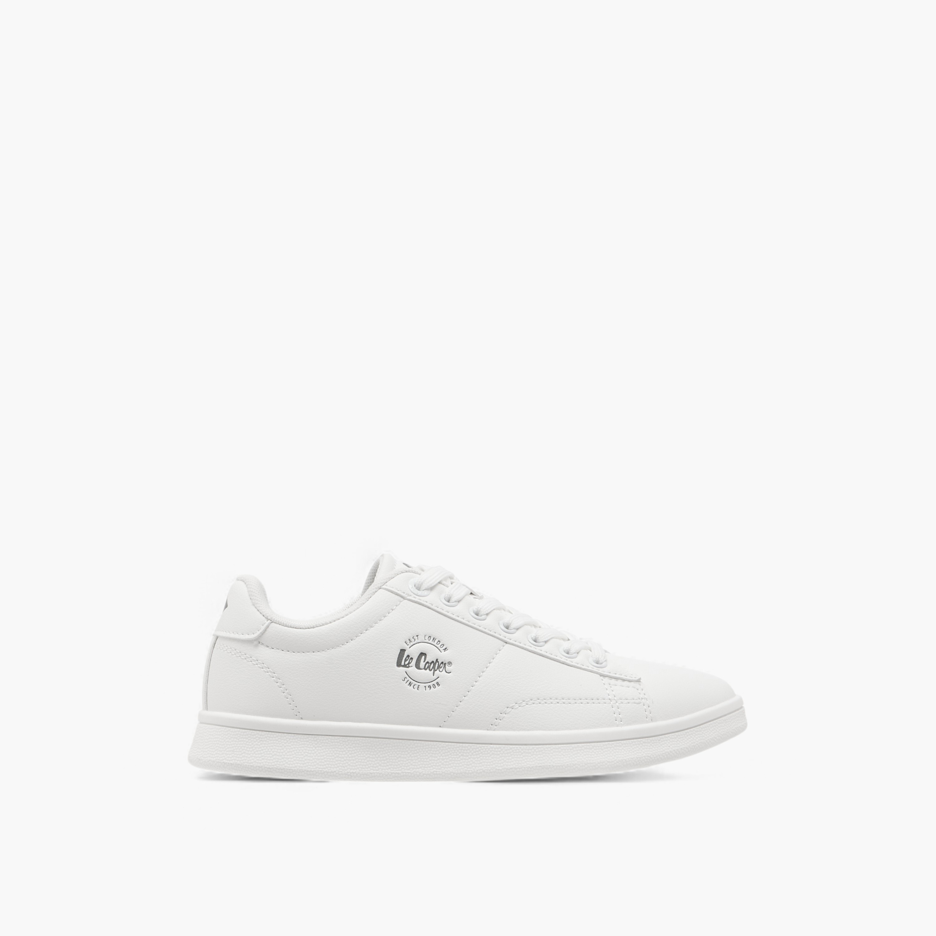 Lee Cooper Women's Logo Print Lace-Up Sneakers-women-shoes-sneakers-image-3