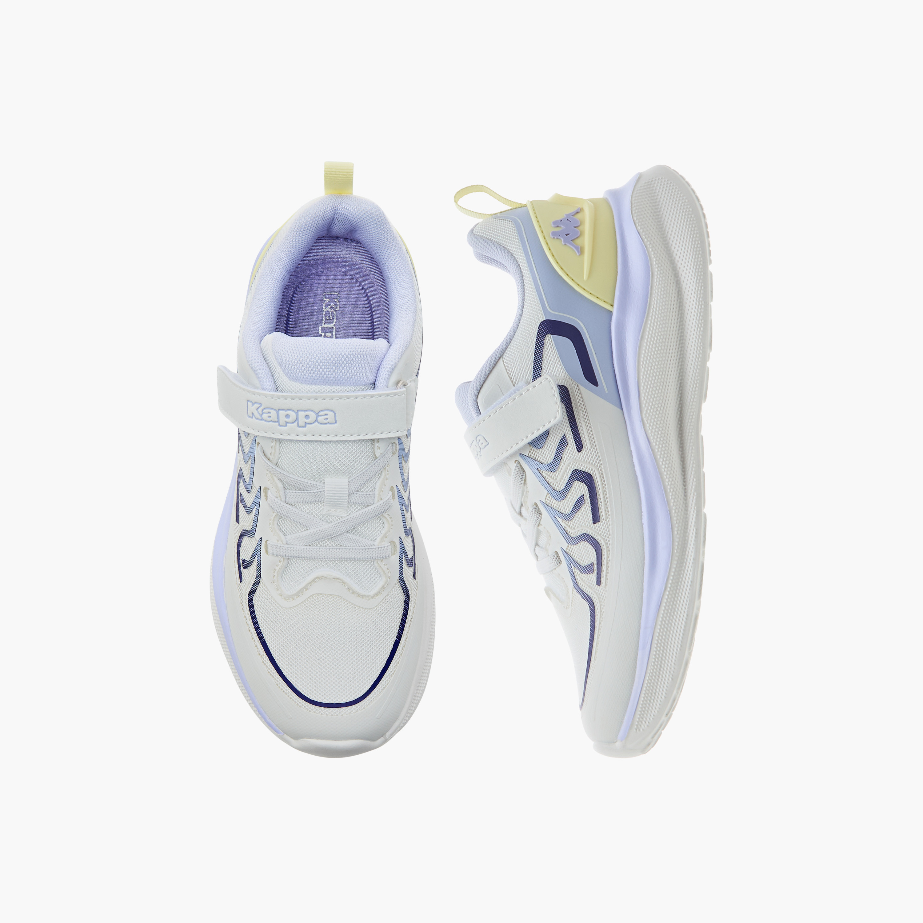 Kappa Girls Hook & Loop Cushioned Sole Walking Shoes-girls-shoes-sneakers-image-1