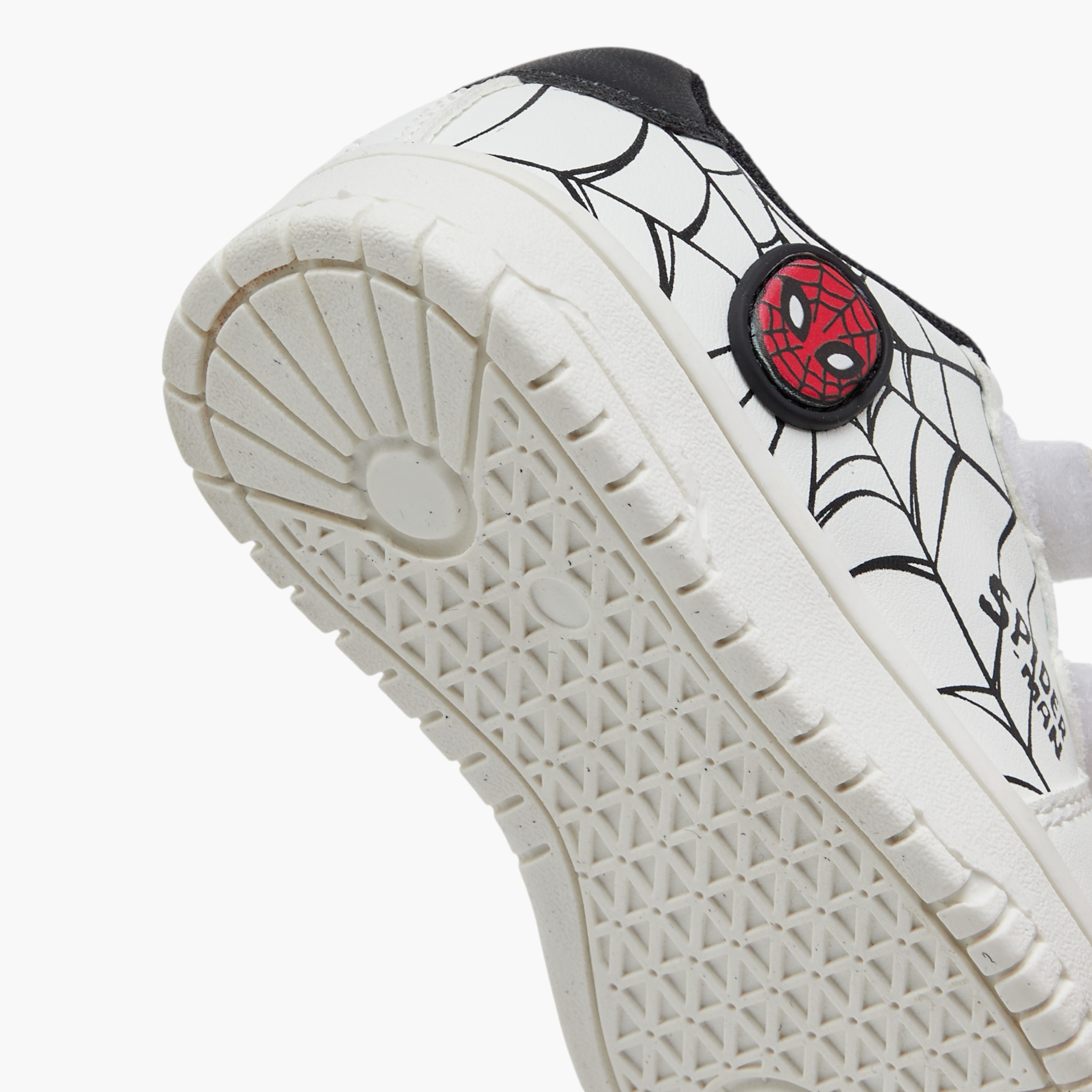 Spider-Man Print Sneakers with Hook and Loop Closure-boys-shoes-sneakers-image-5