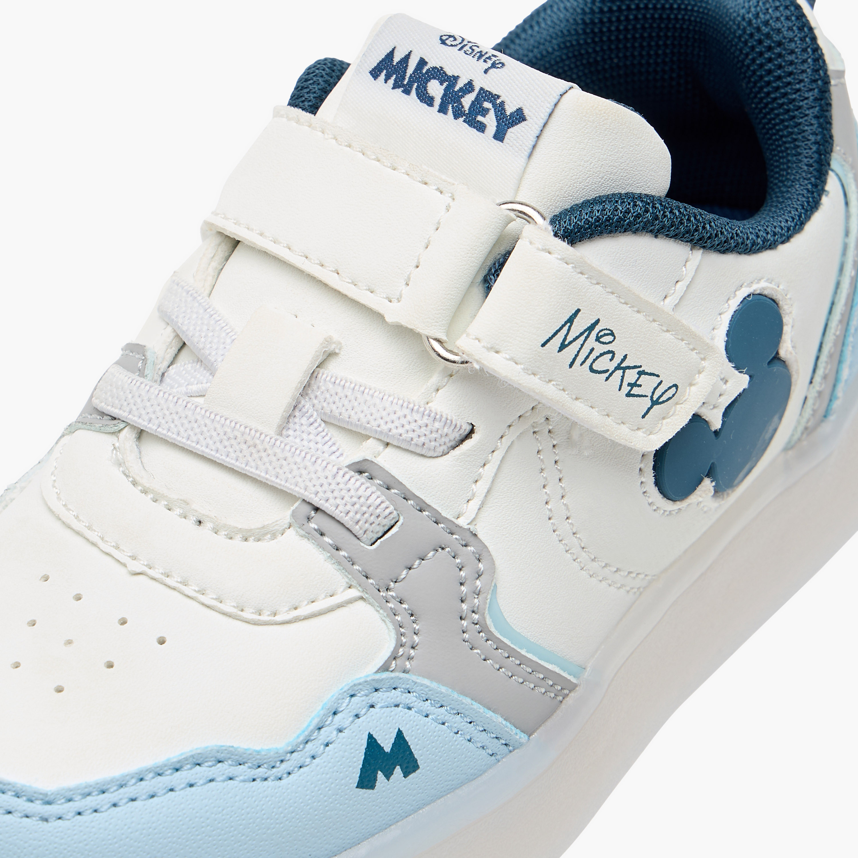 Disney Mickey Mouse Applique Light-Up Sneakers with Hook and Loop Closure-boys-shoes-sneakers-image-5